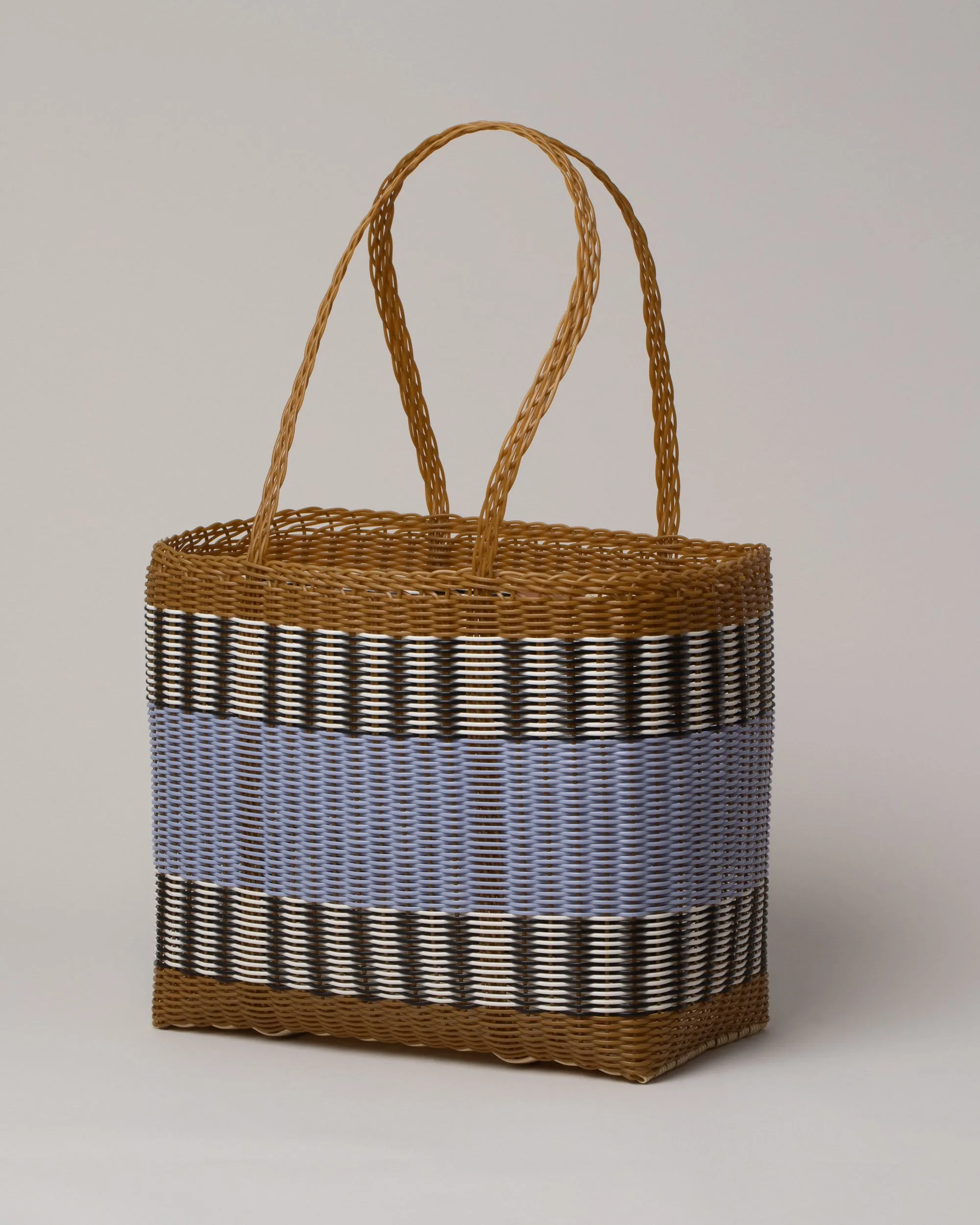 Medium Handwoven Mercado Basket Bag