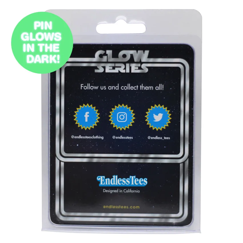Menace & Crossbones GLOW SERIES Enamel Pin