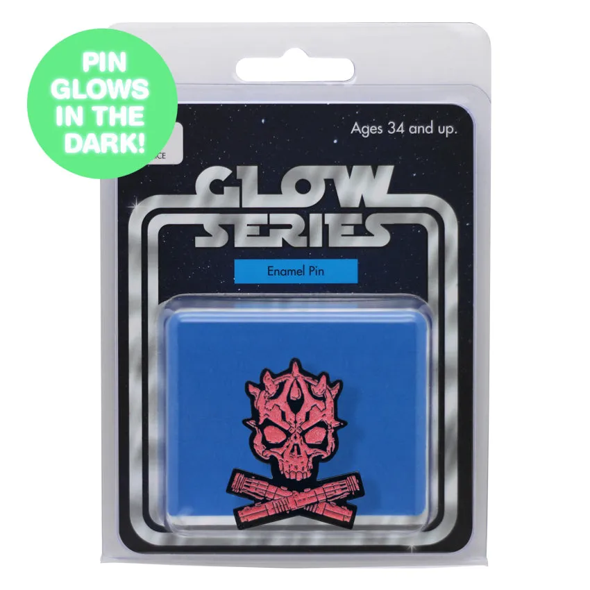 Menace & Crossbones GLOW SERIES Enamel Pin