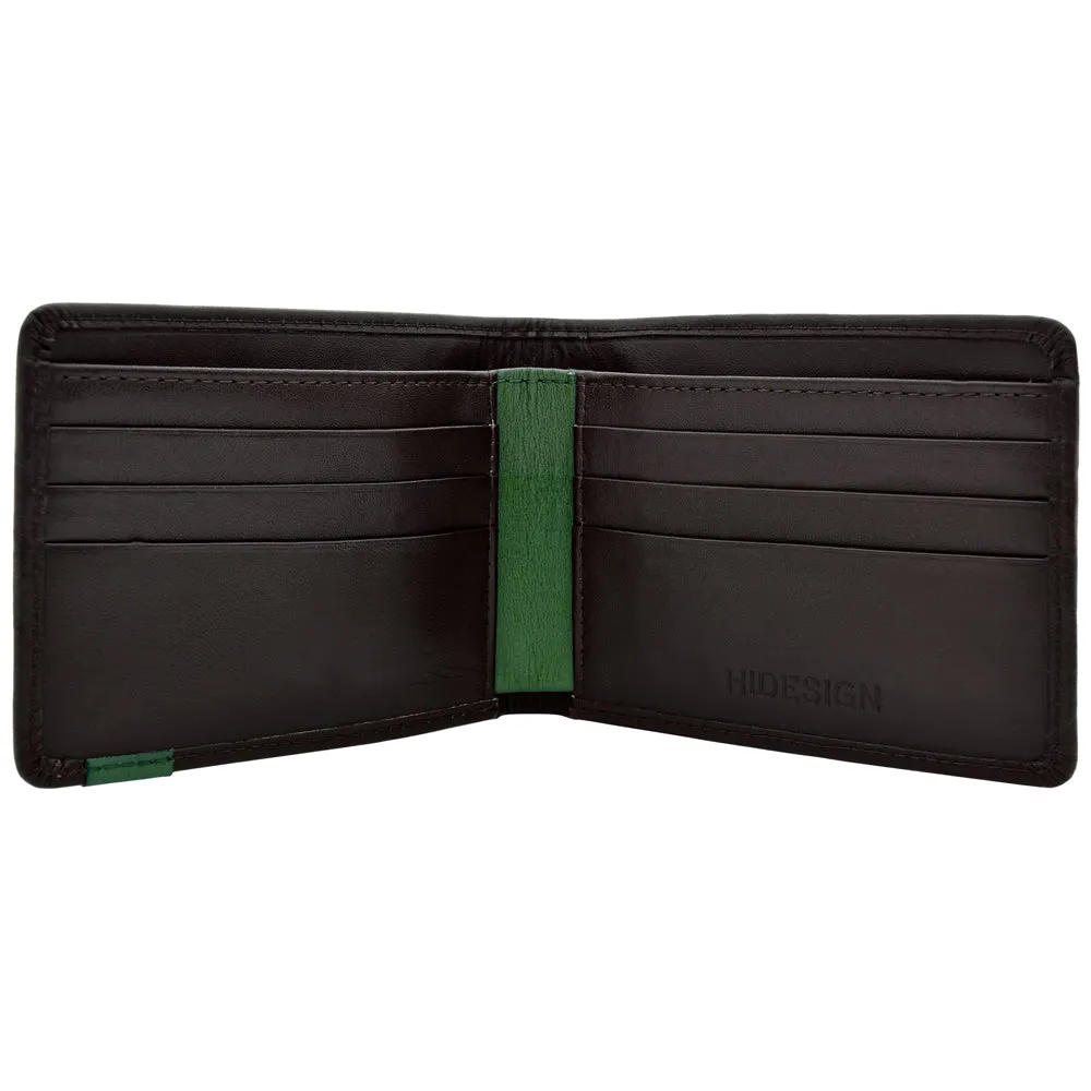 Mens Wallet Slim Thin Simple Leather Bifold