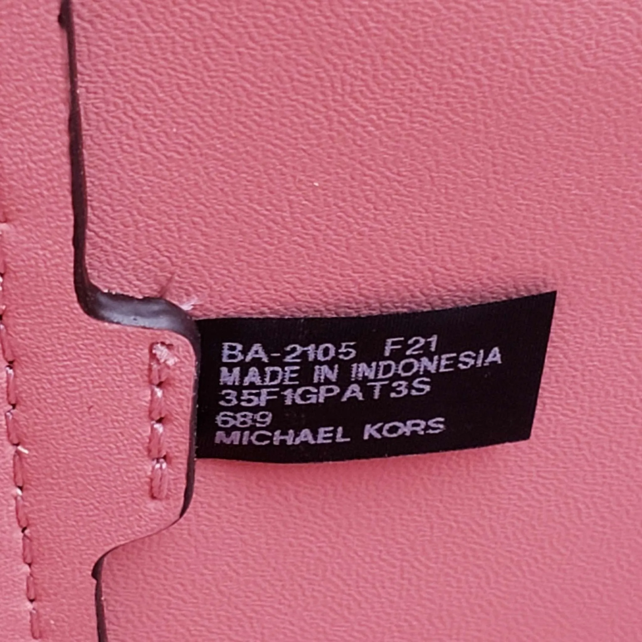 Michael Kors Portia Sunset Rose Large Tote Bag