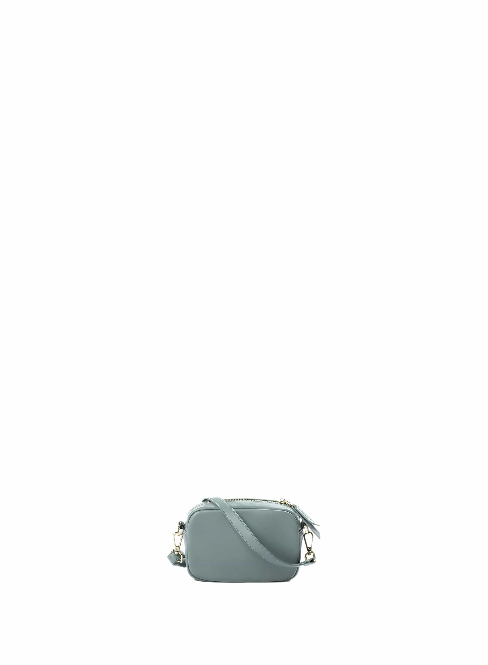 Mimi Mini Recycled Vegan Leather Crossbody Bag | Blue