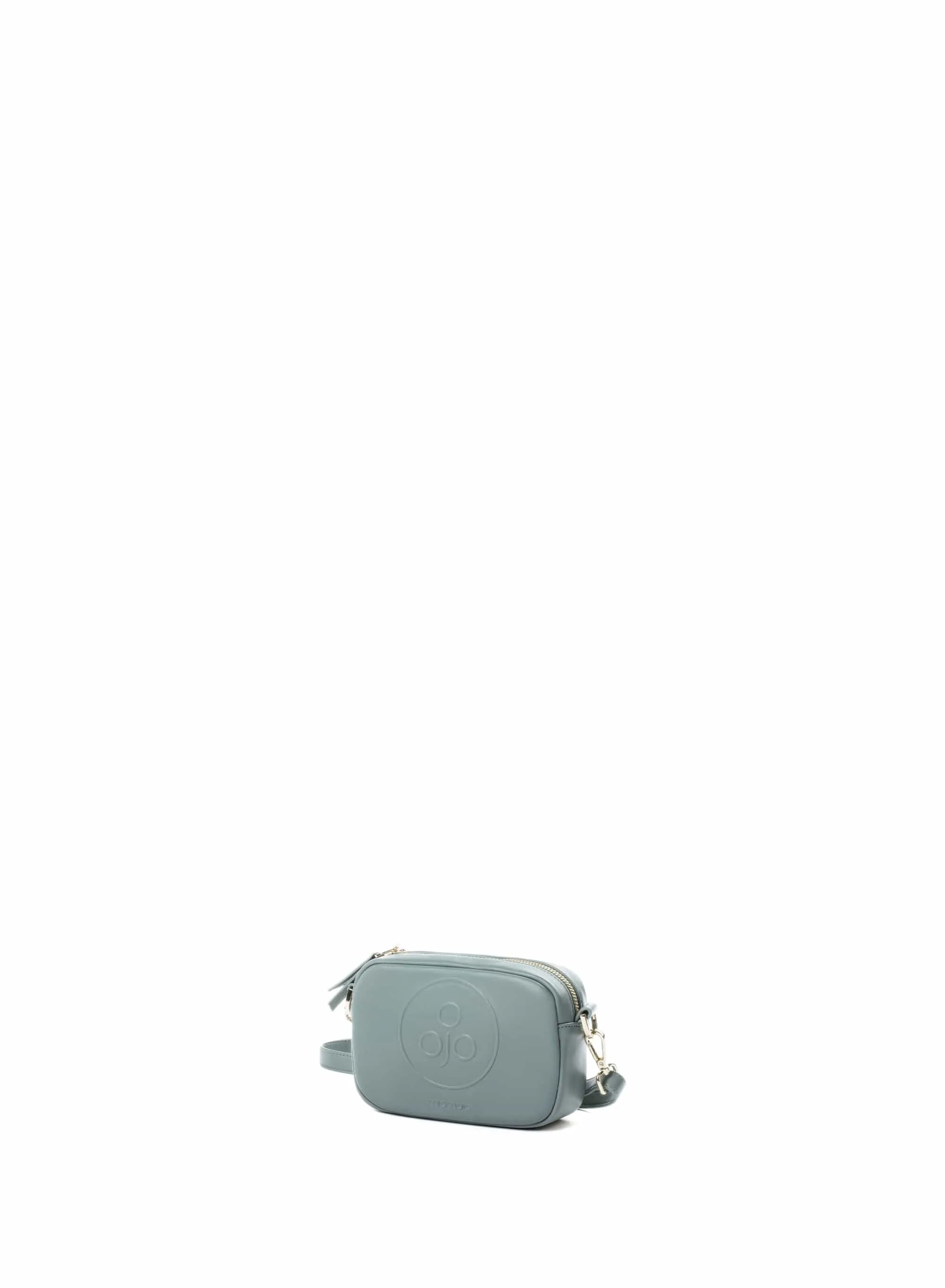 Mimi Mini Recycled Vegan Leather Crossbody Bag | Blue