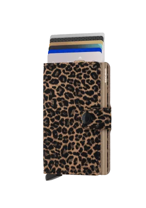 Mini Leo Wallet - Beige