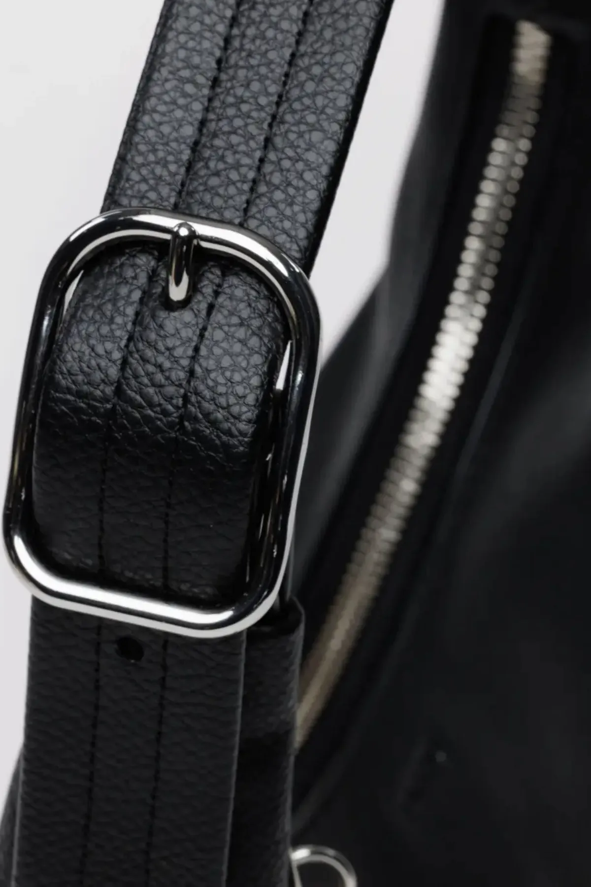 Mini Recycled Leather Shoulder Bag