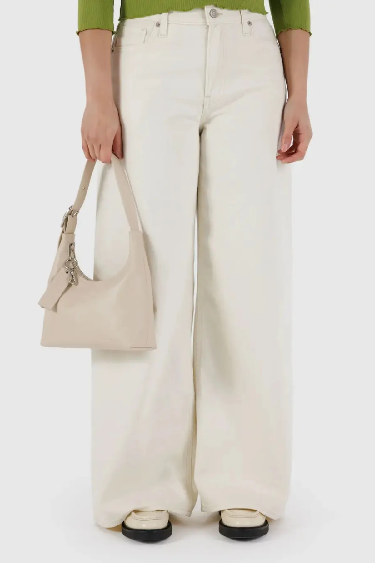 Mini Recycled Leather Shoulder Bag