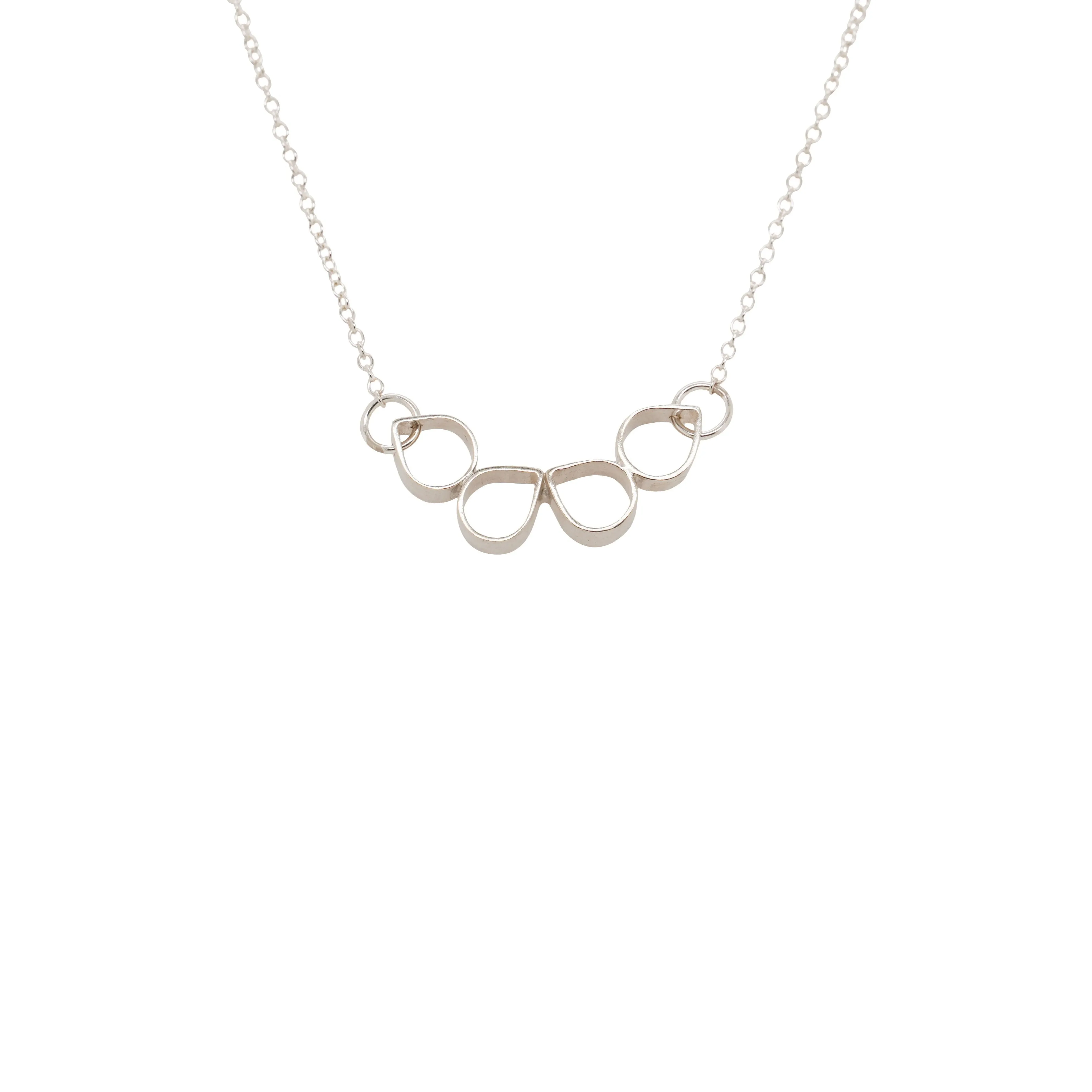 Minima Four Petala Necklace Small