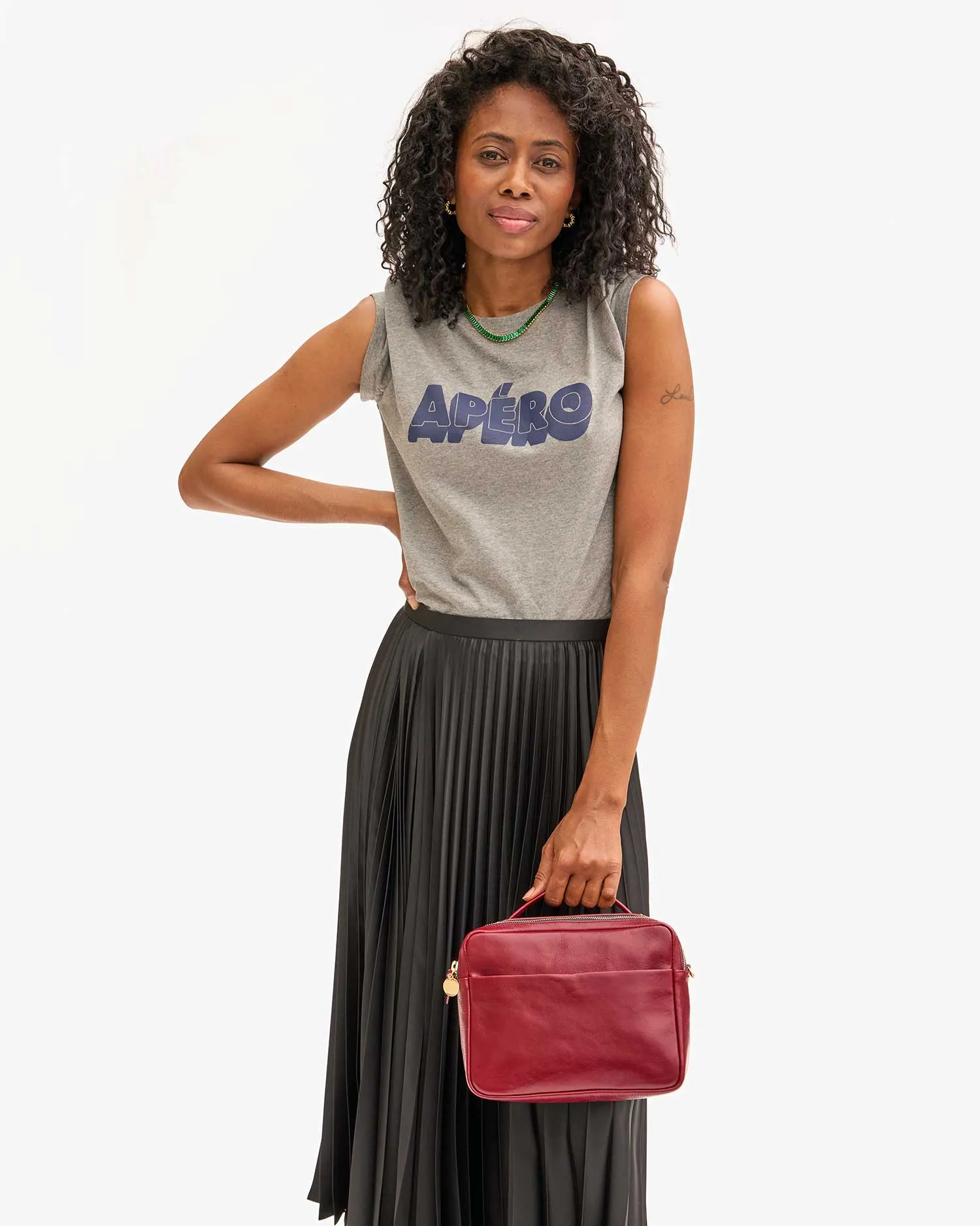 Mirabel Crossbody in Rustic Oxblood