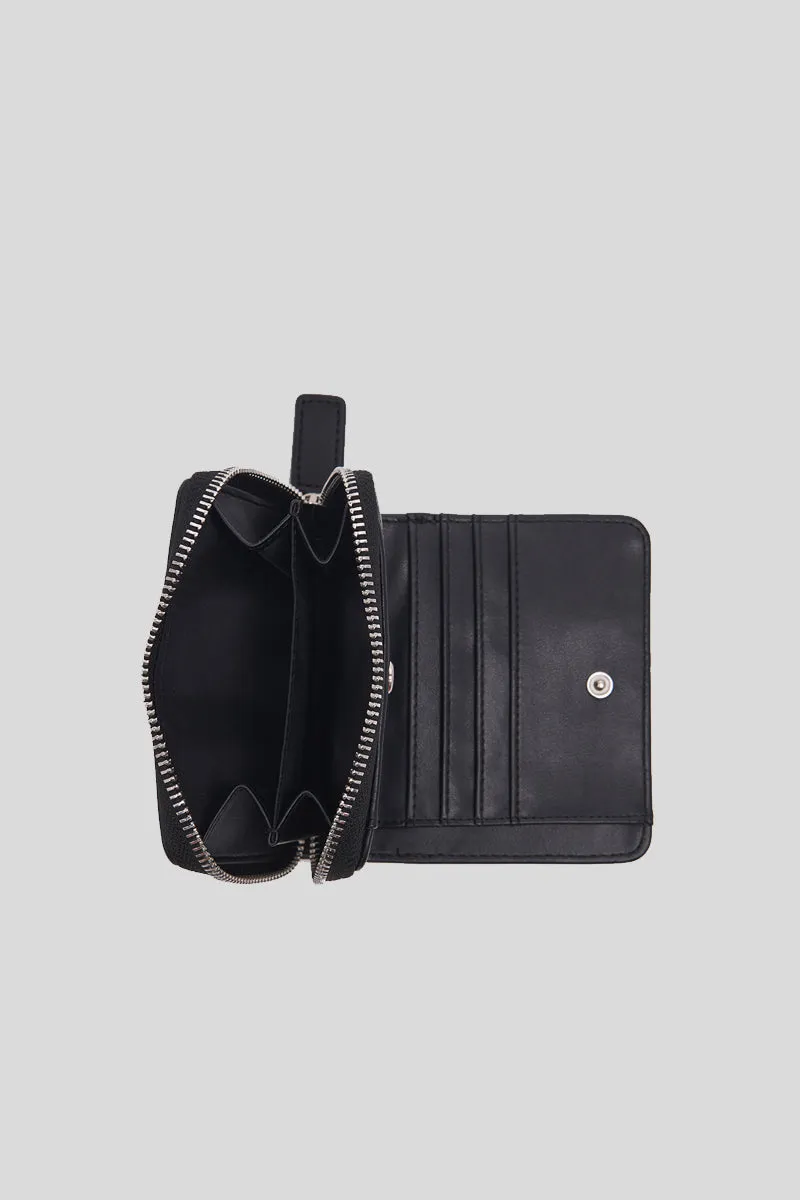 Mirror Small Wallet Synthetic - Black Combi Fumè