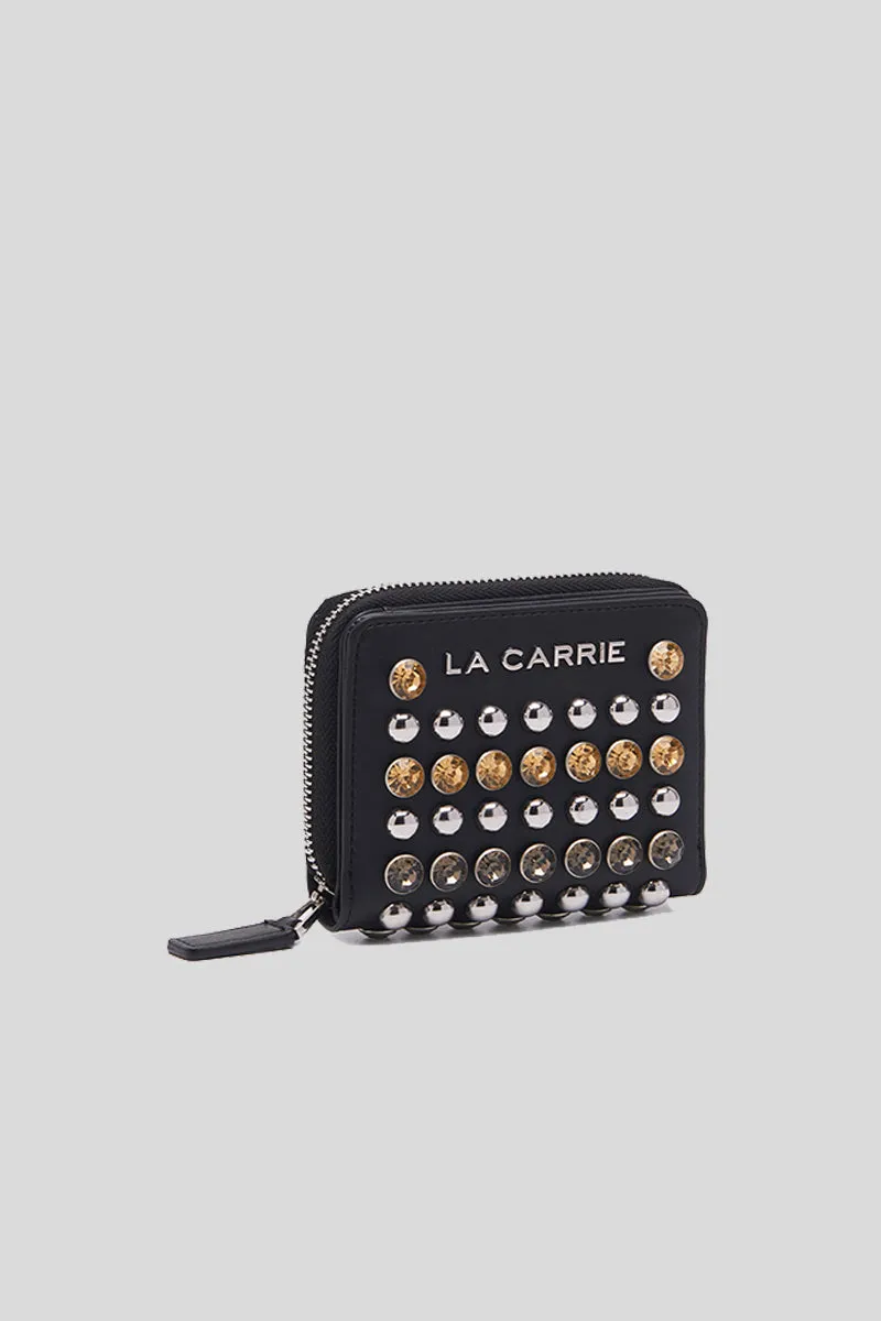 Mirror Small Wallet Synthetic - Black Combi Fumè