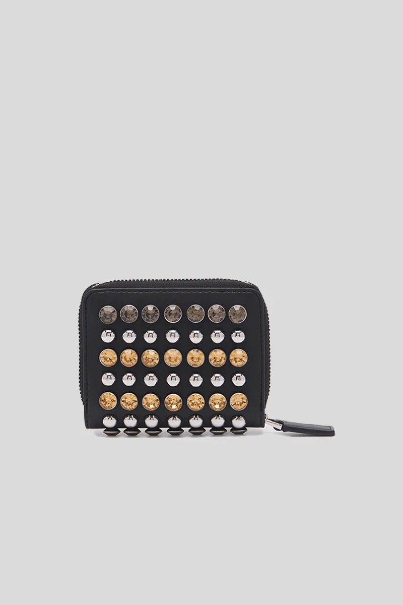 Mirror Small Wallet Synthetic - Black Combi Fumè