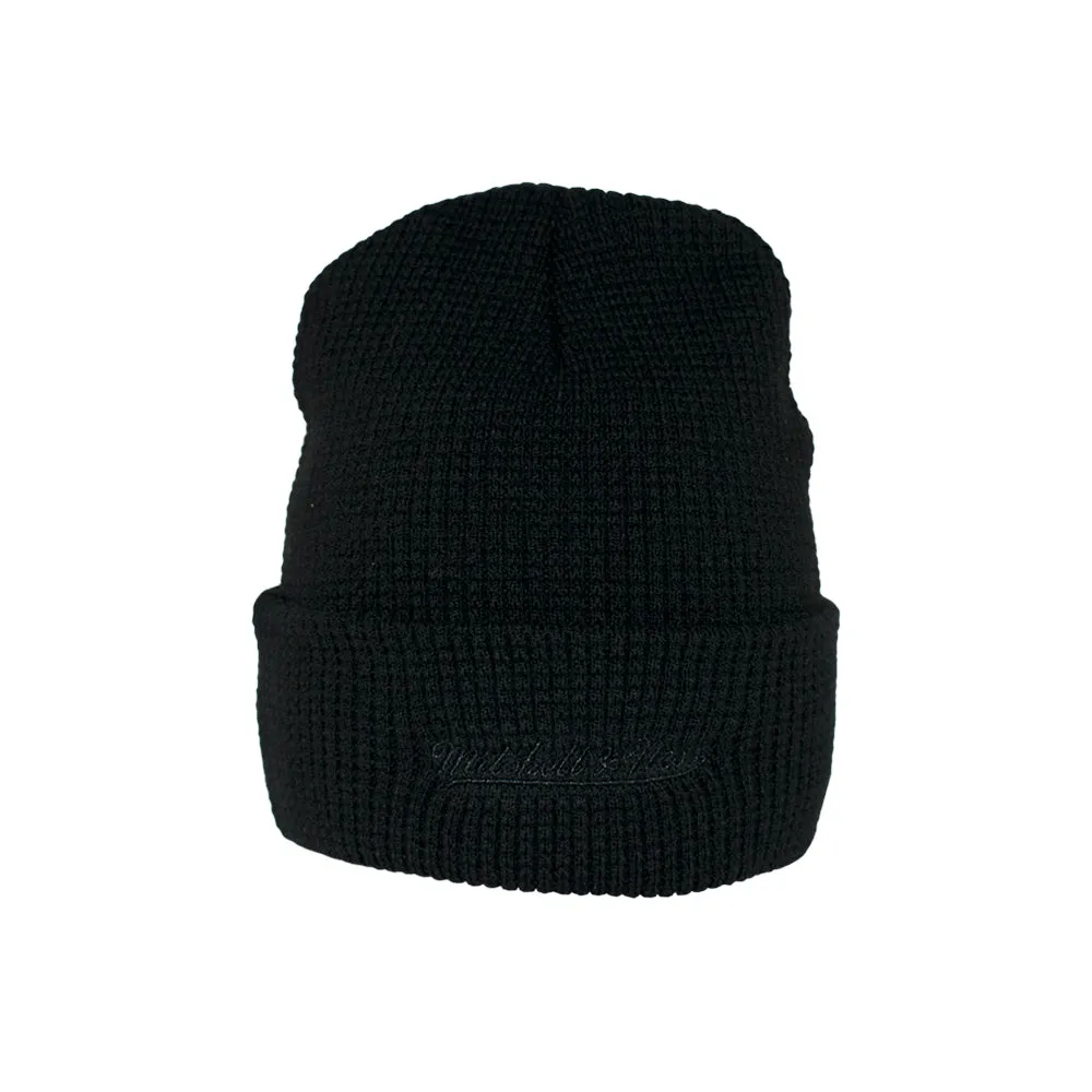 Mitchell & Ness - Reflective Patch - Beanie - Black