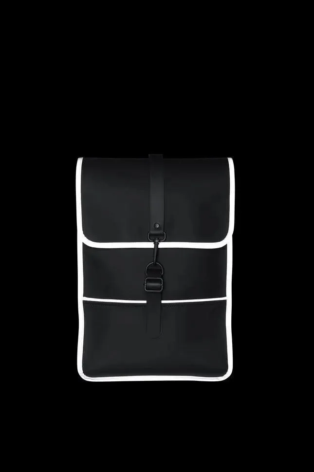 Mochila Mini Rains Black Reflective