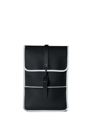 Mochila Mini Rains Black Reflective