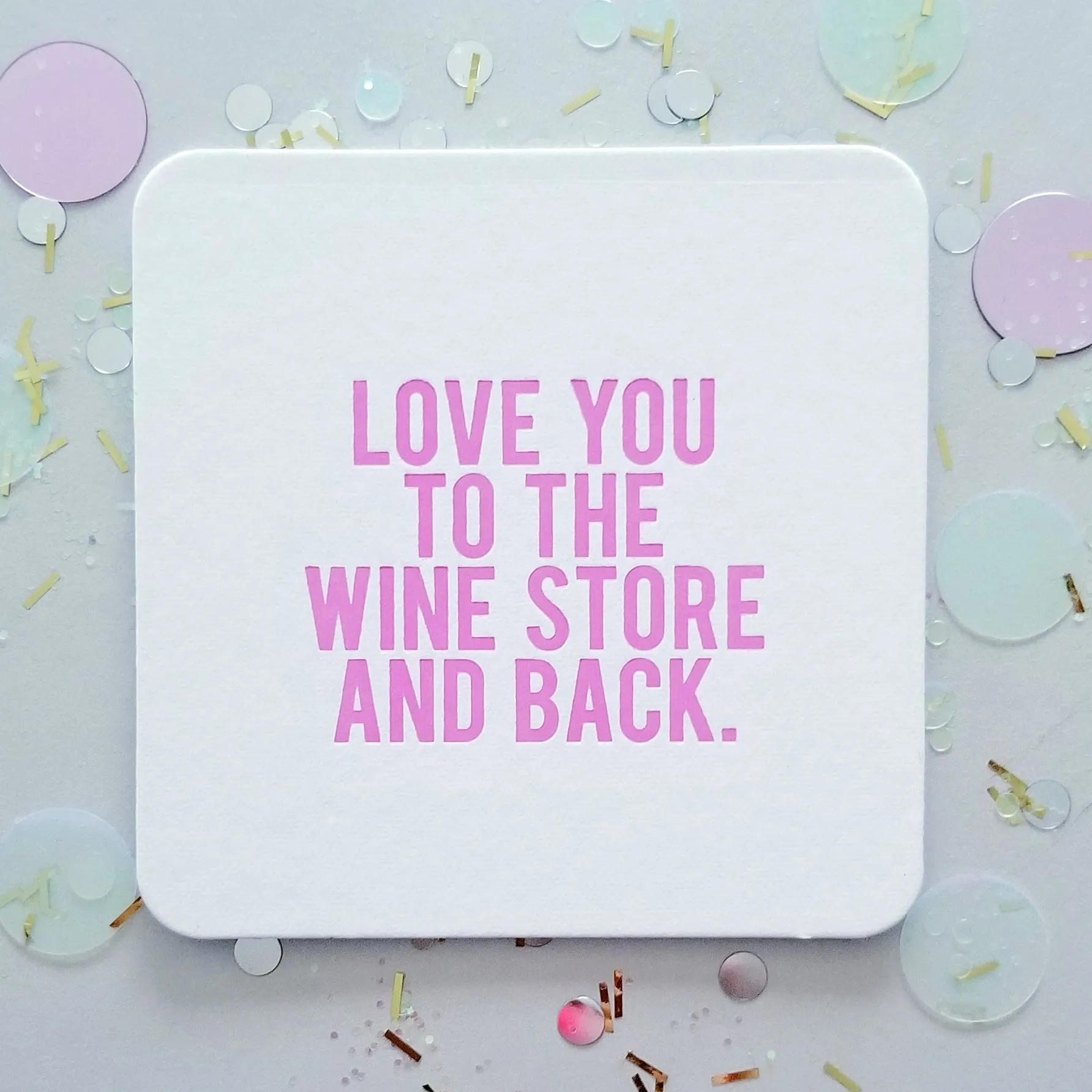 Mom Mix (For Mother's Day) - 8 Assorted Funny Wine Coasters   Gift Bag