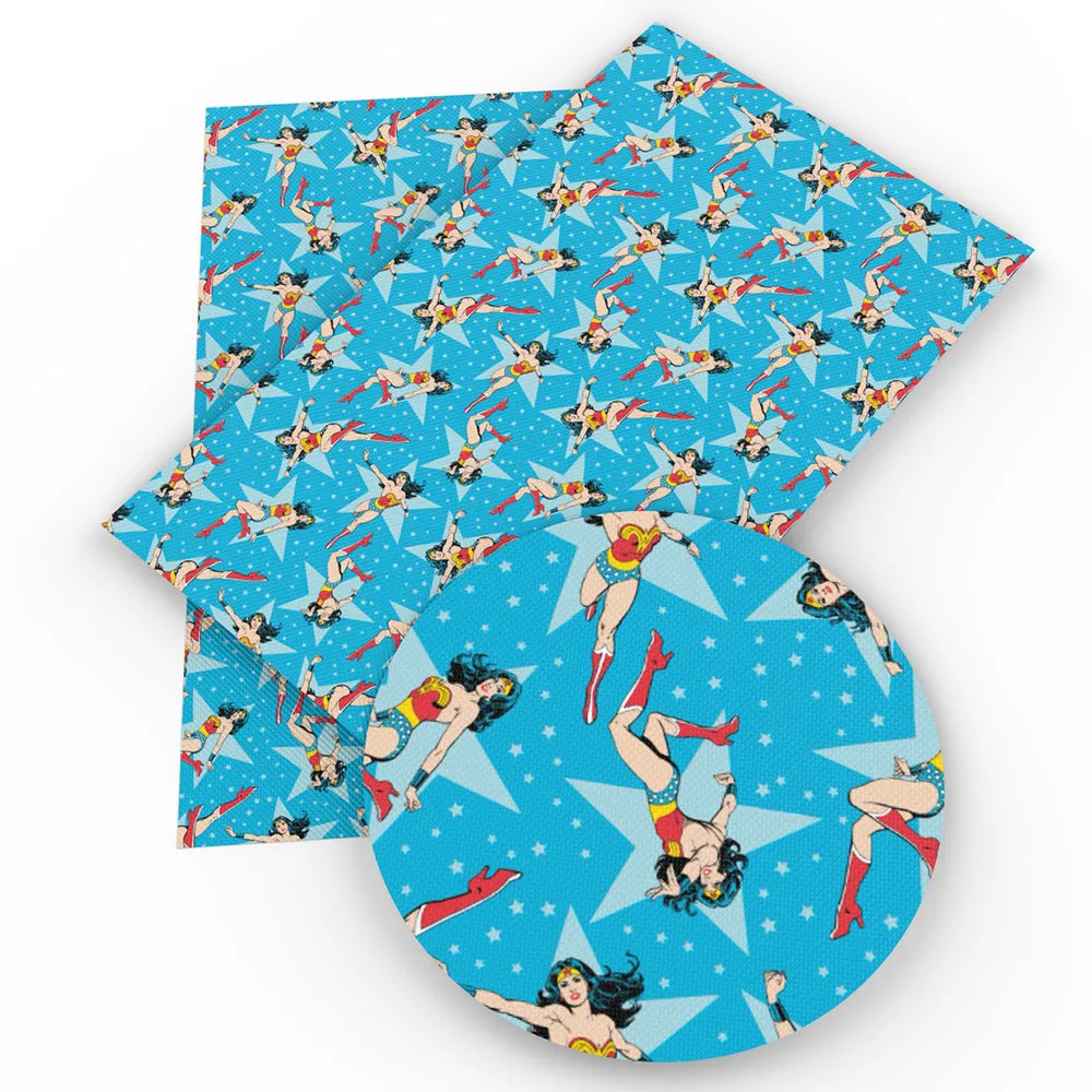 Movie Theme Printed Fabric