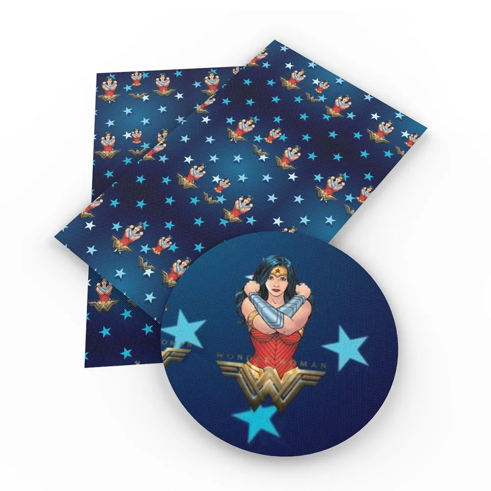 Movie Theme Printed Fabric