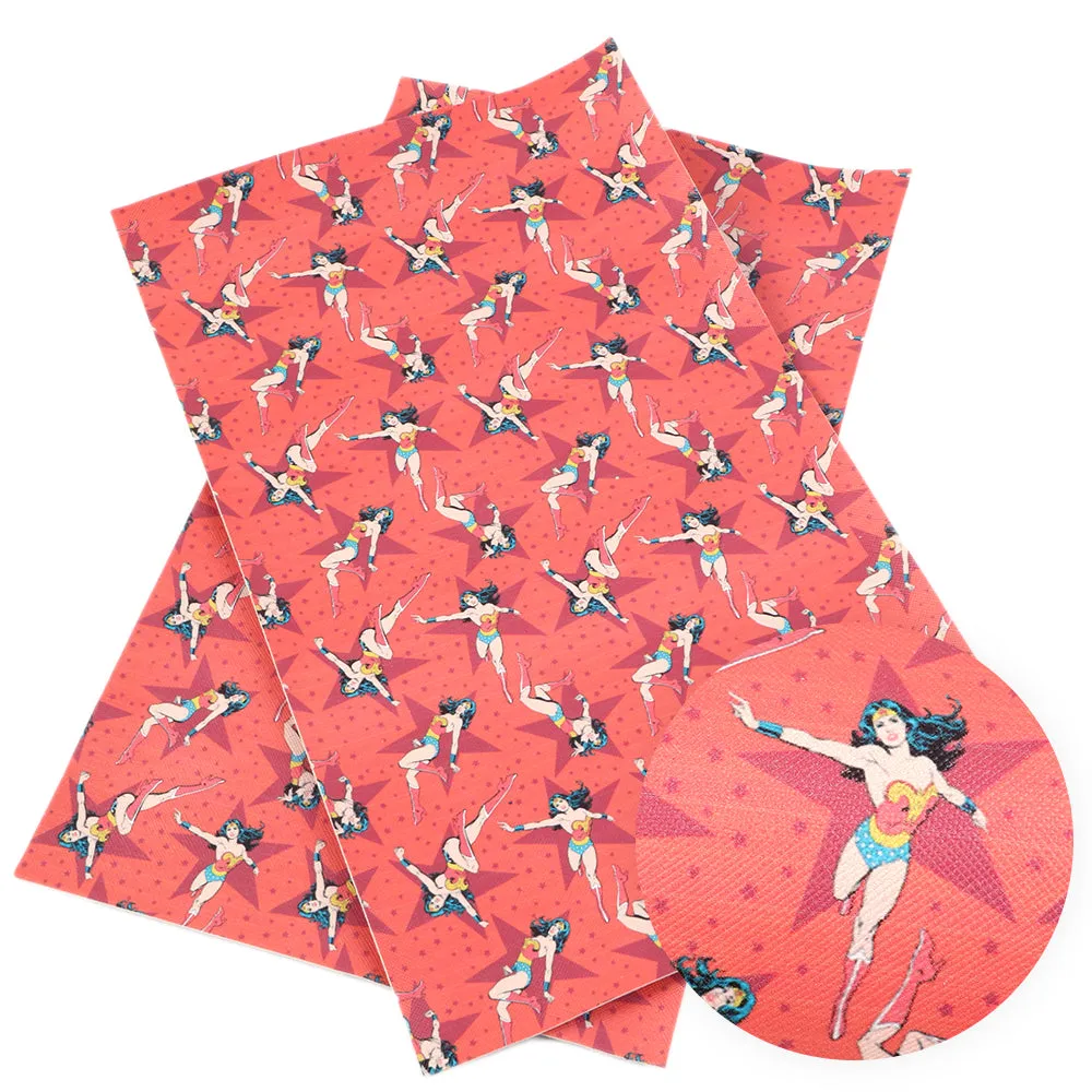 Movie Theme Printed Fabric