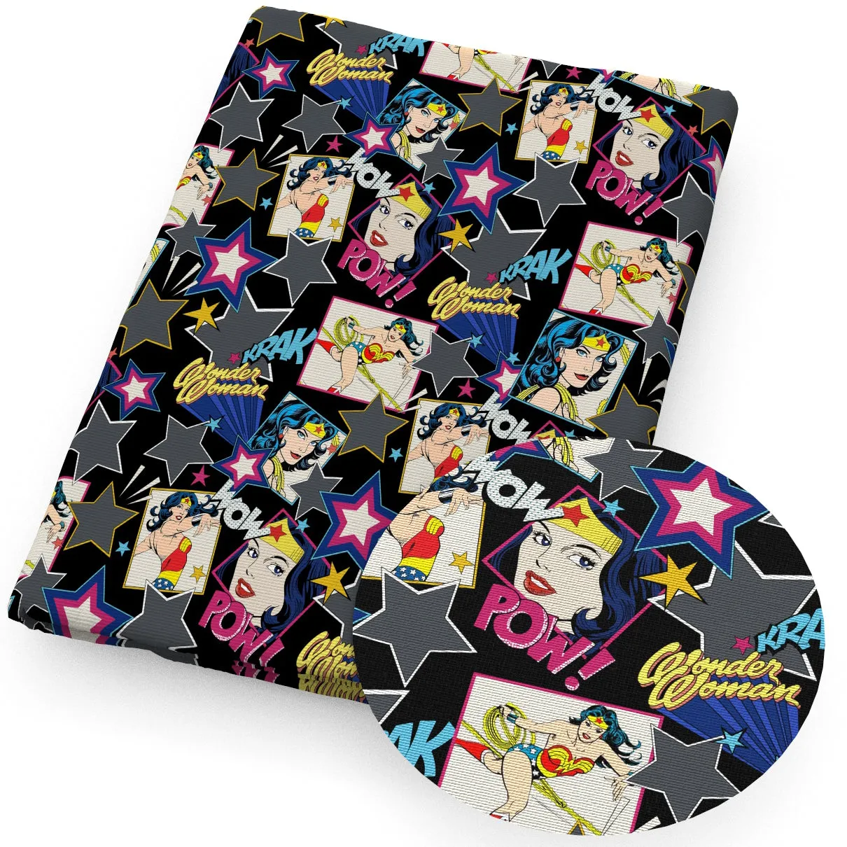 Movie Theme Printed Fabric