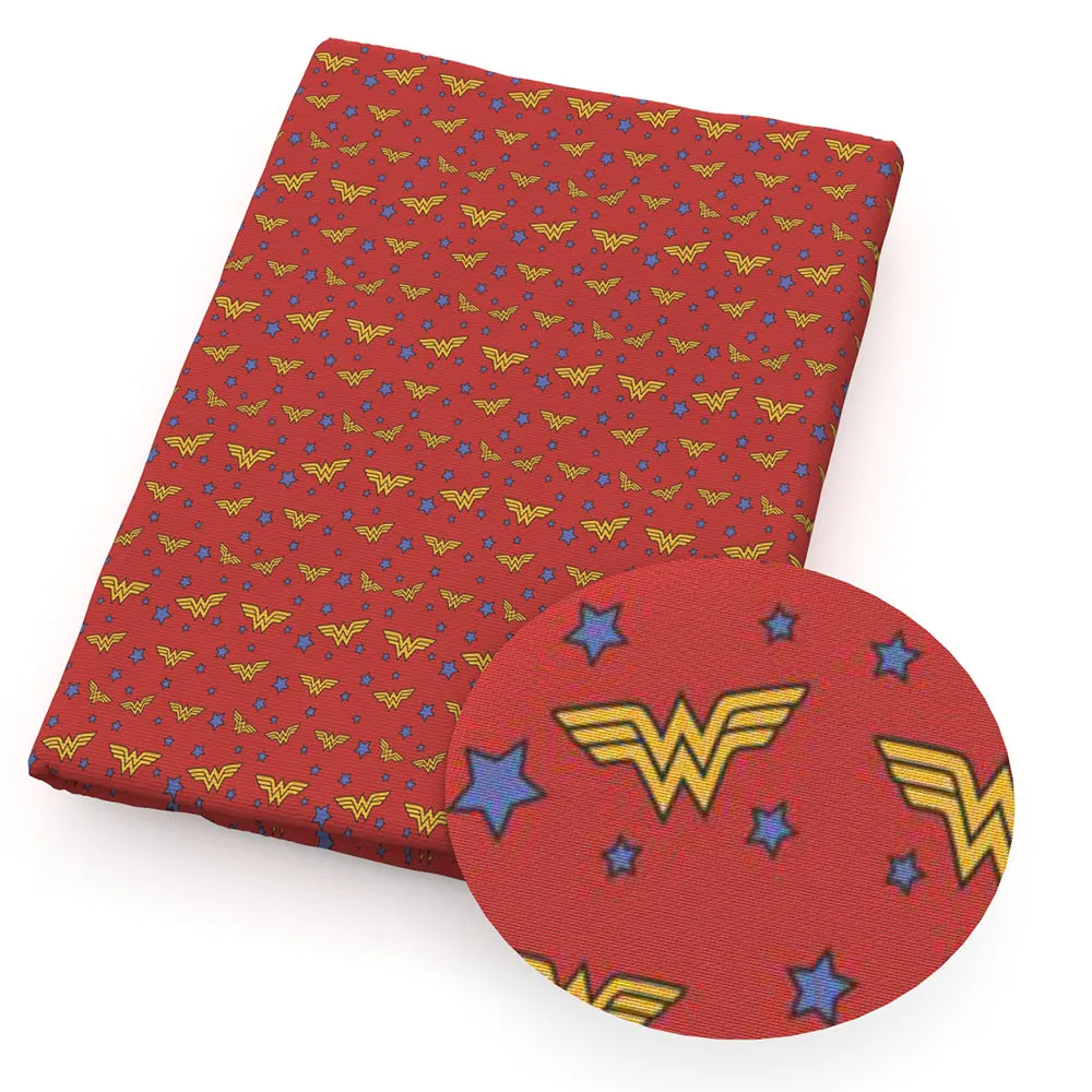 Movie Theme Printed Fabric