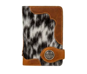 Myra Bag Palodan Hair-on Hide Compact Credit Card Holder