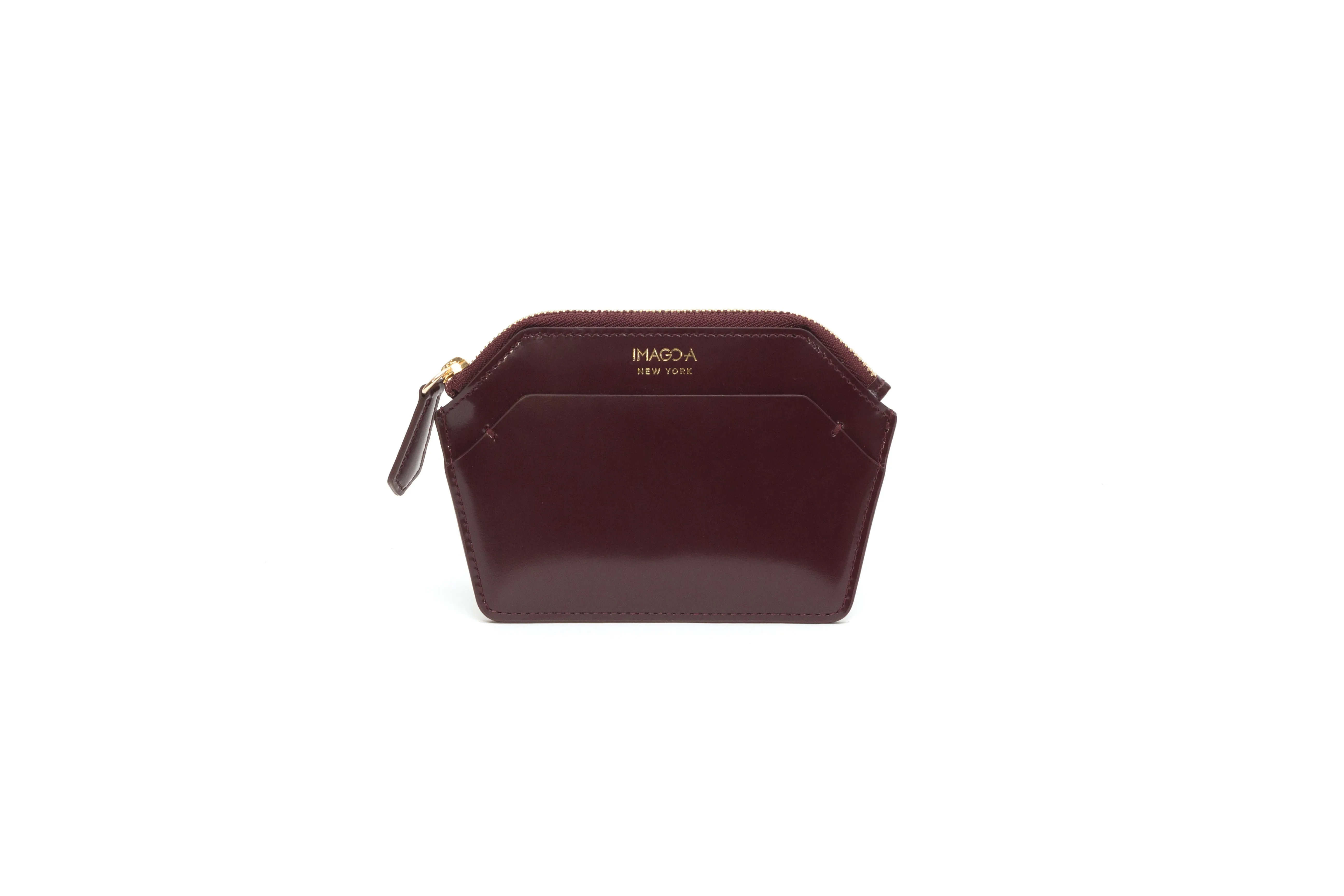 Nº39 Forma Wallet - Burgundy Spazzolato