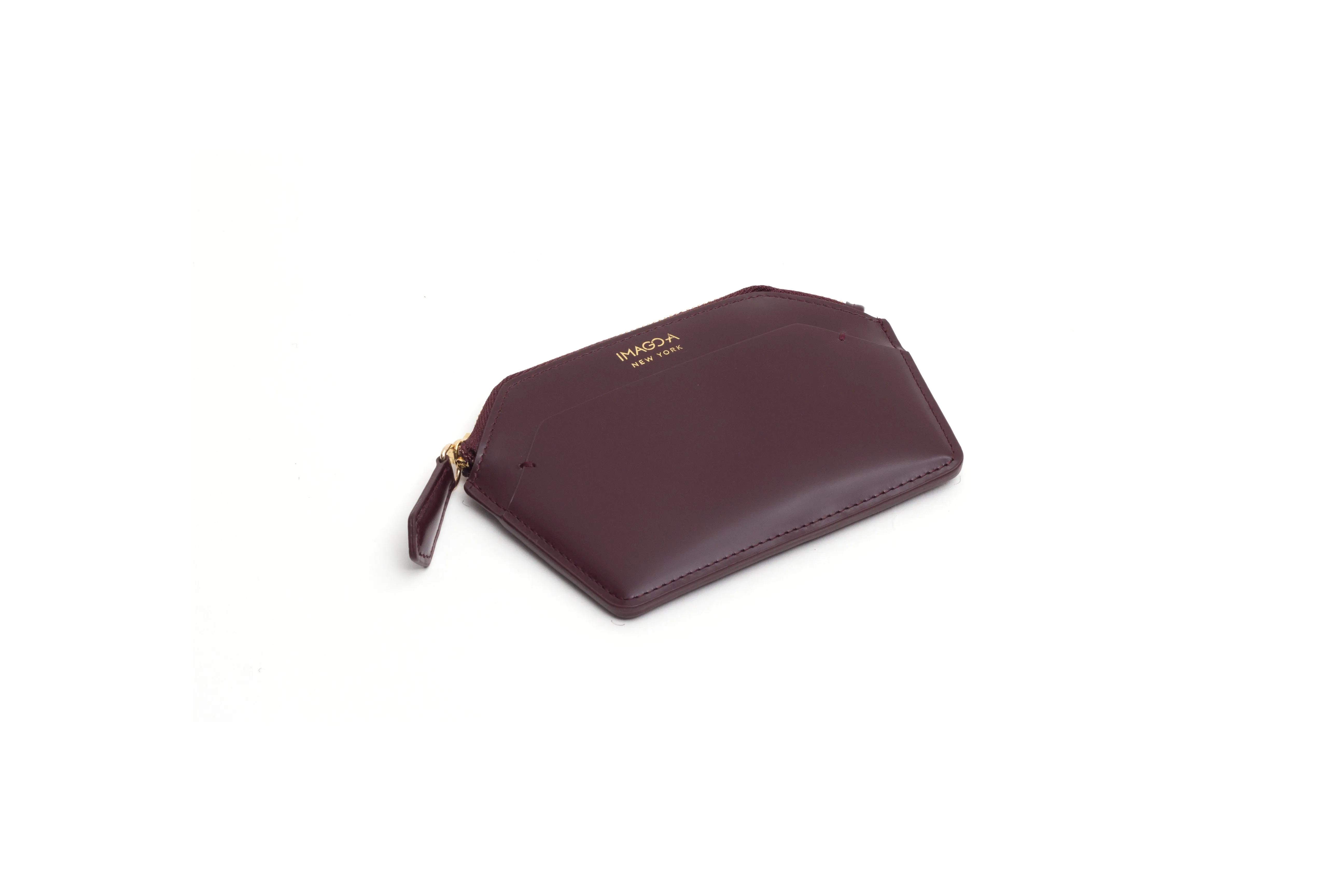 Nº39 Forma Wallet - Burgundy Spazzolato