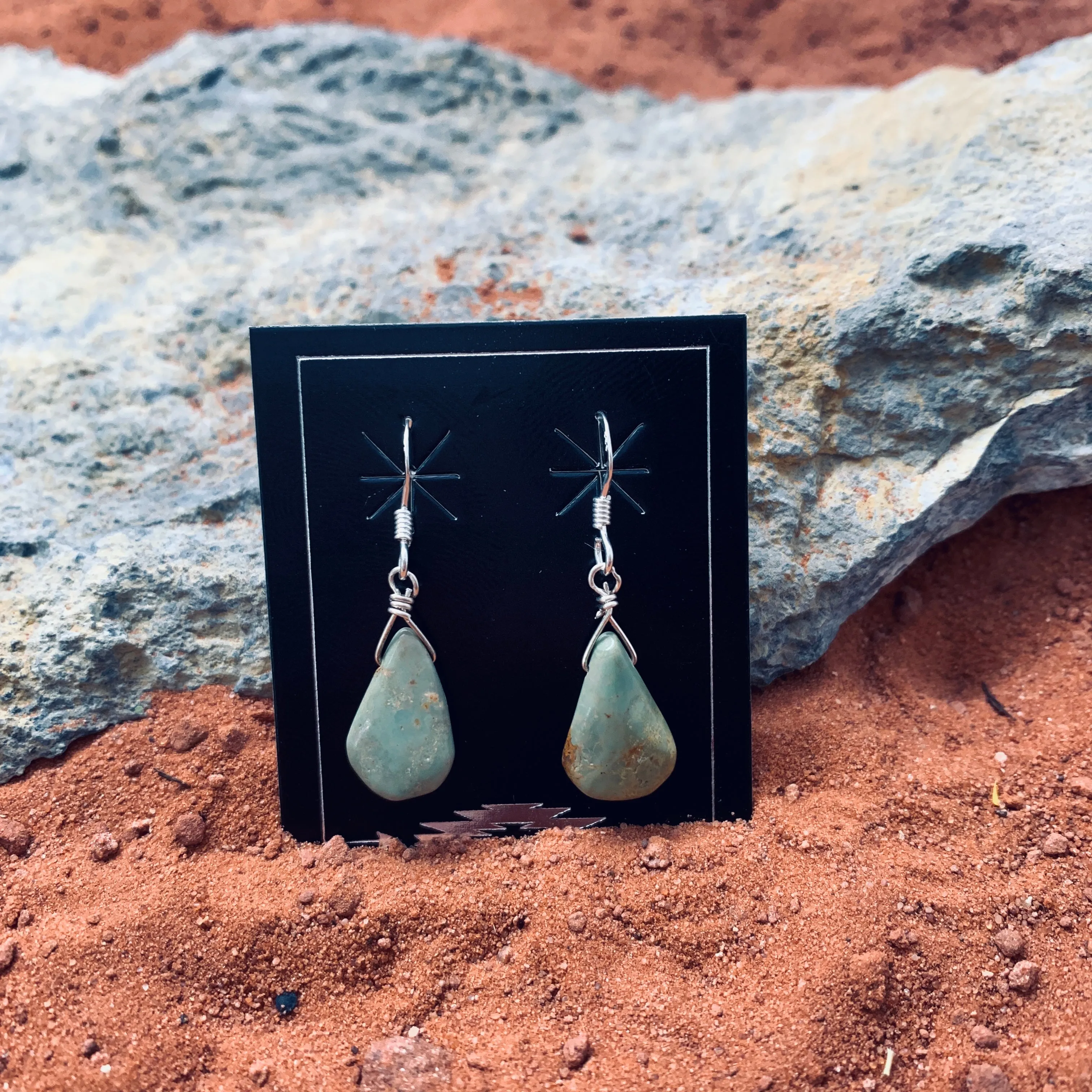 Nevada Turquoise Teardrops