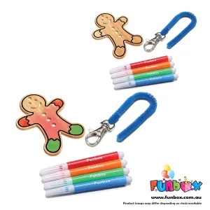 New! Gingerbread Man Bag Tag Kit