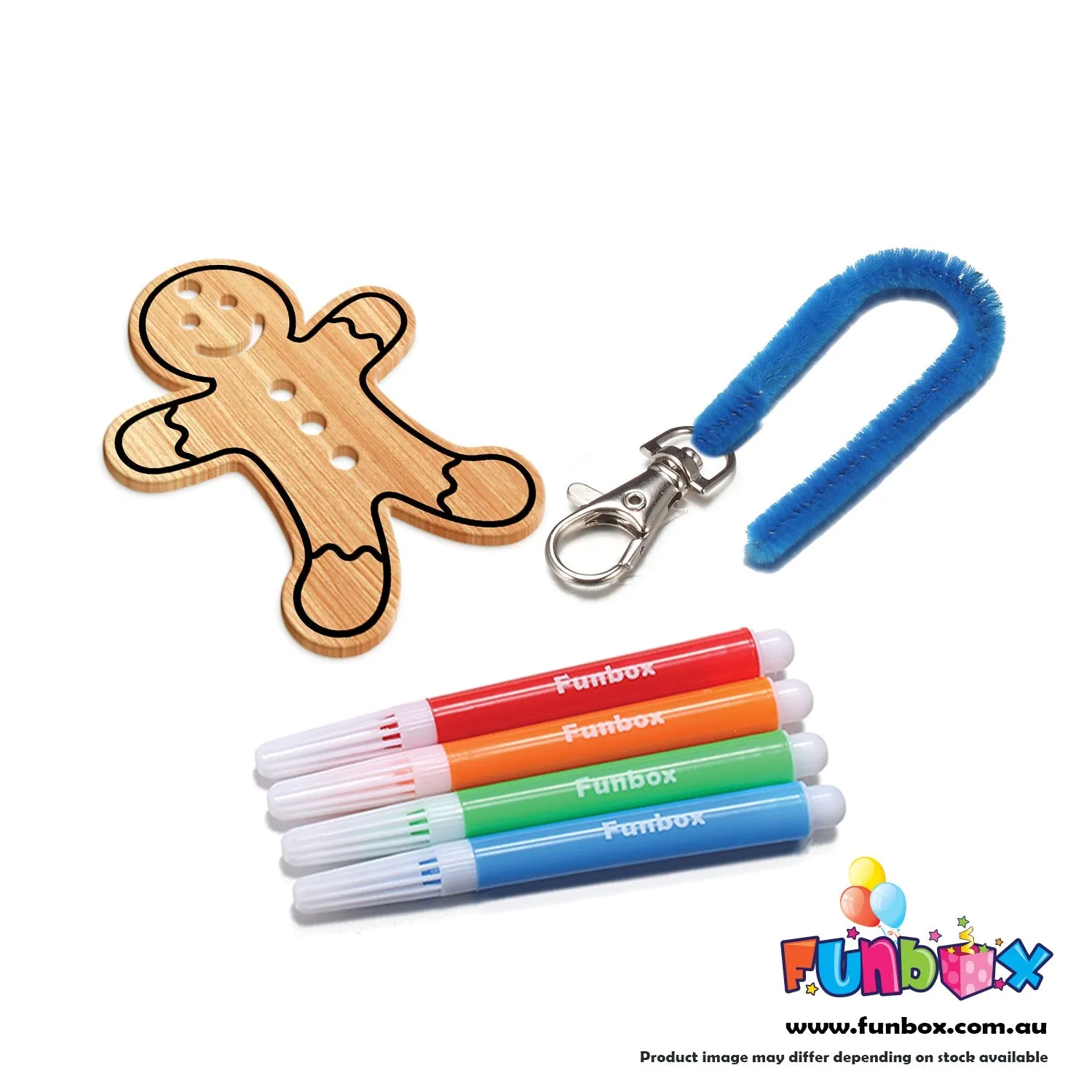 New! Gingerbread Man Bag Tag Kit