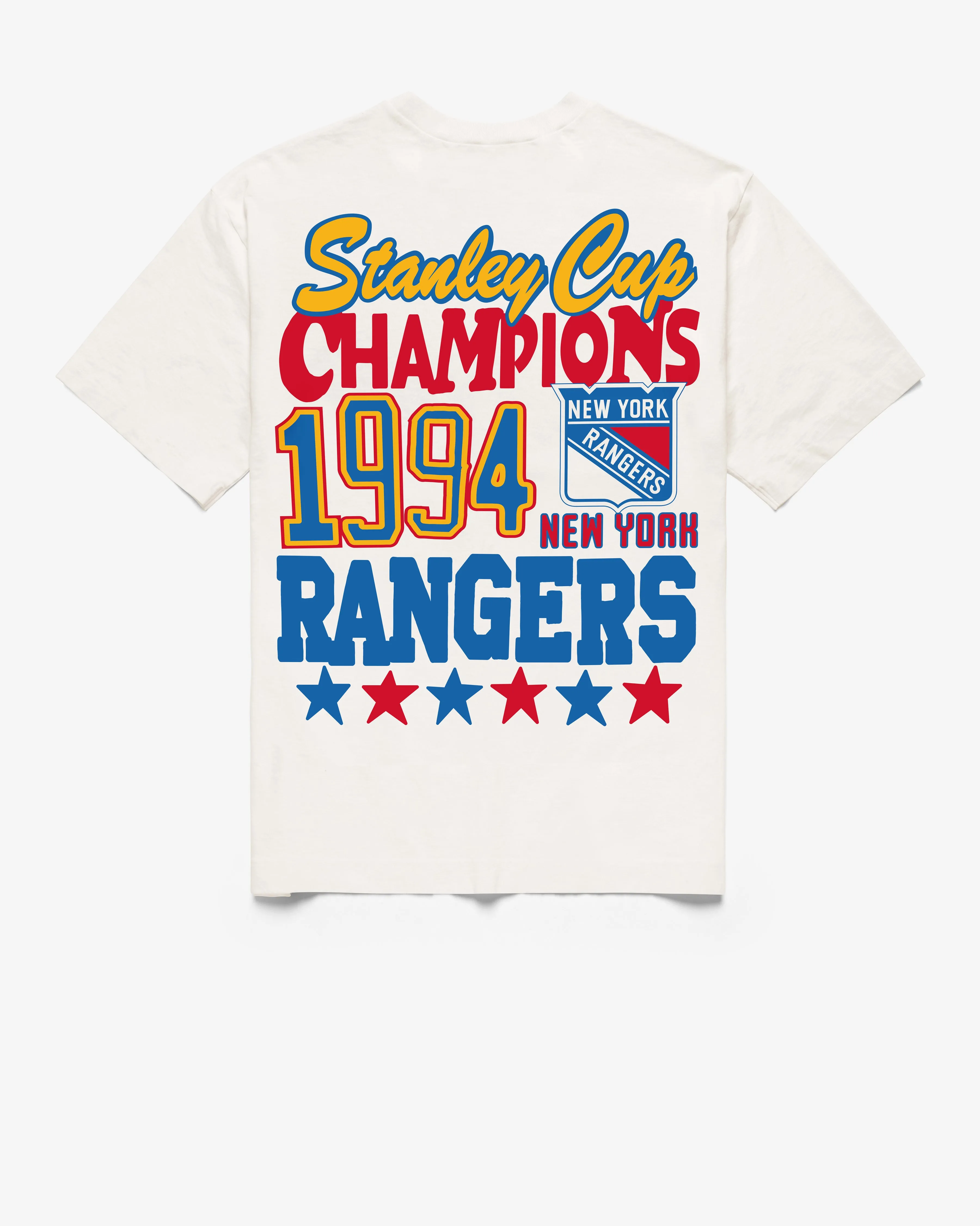 NEW YORK RANGERS VINTAGE STANLEY STARSIDE '47 FOUNDATION TEE