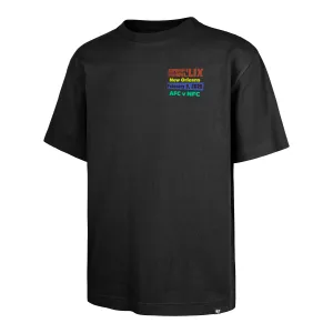 NFL SUPER BOWL LIX VOLUME UP BACKER '47 FOUNDATION TEE