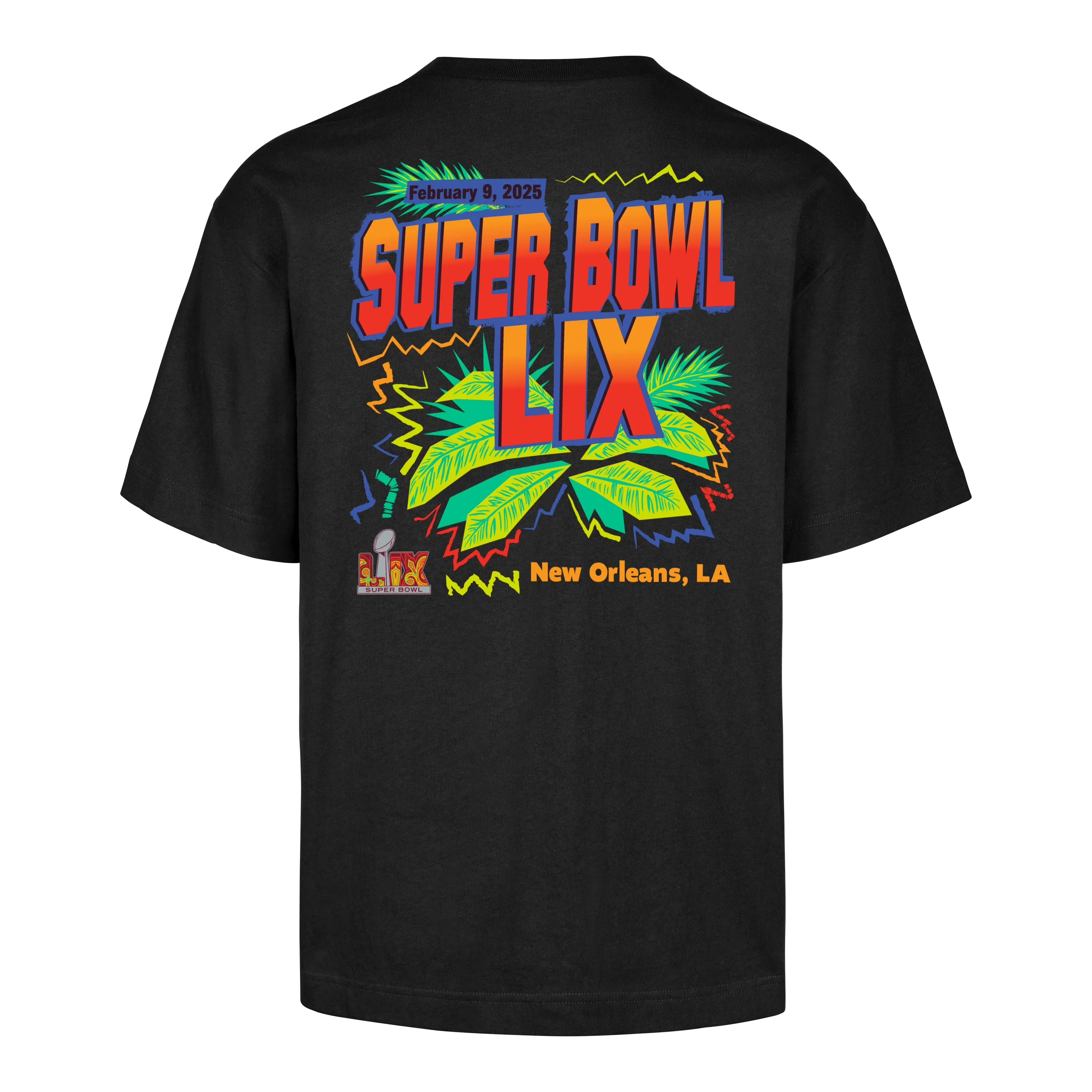 NFL SUPER BOWL LIX VOLUME UP BACKER '47 FOUNDATION TEE