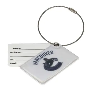 NHL Reflective Luggage Tag - Vancouver Canucks