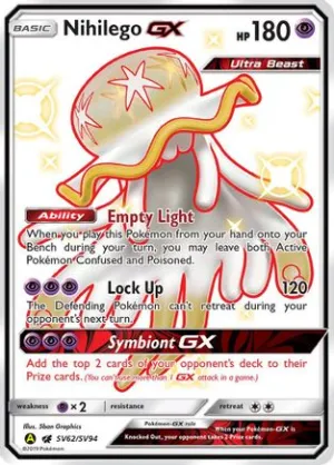 Nihilego-GX SV62/94 - Shiny Vault Pokemon Holofoil