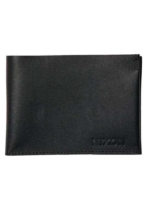 Nixon Cache Bifold Wallet - Black