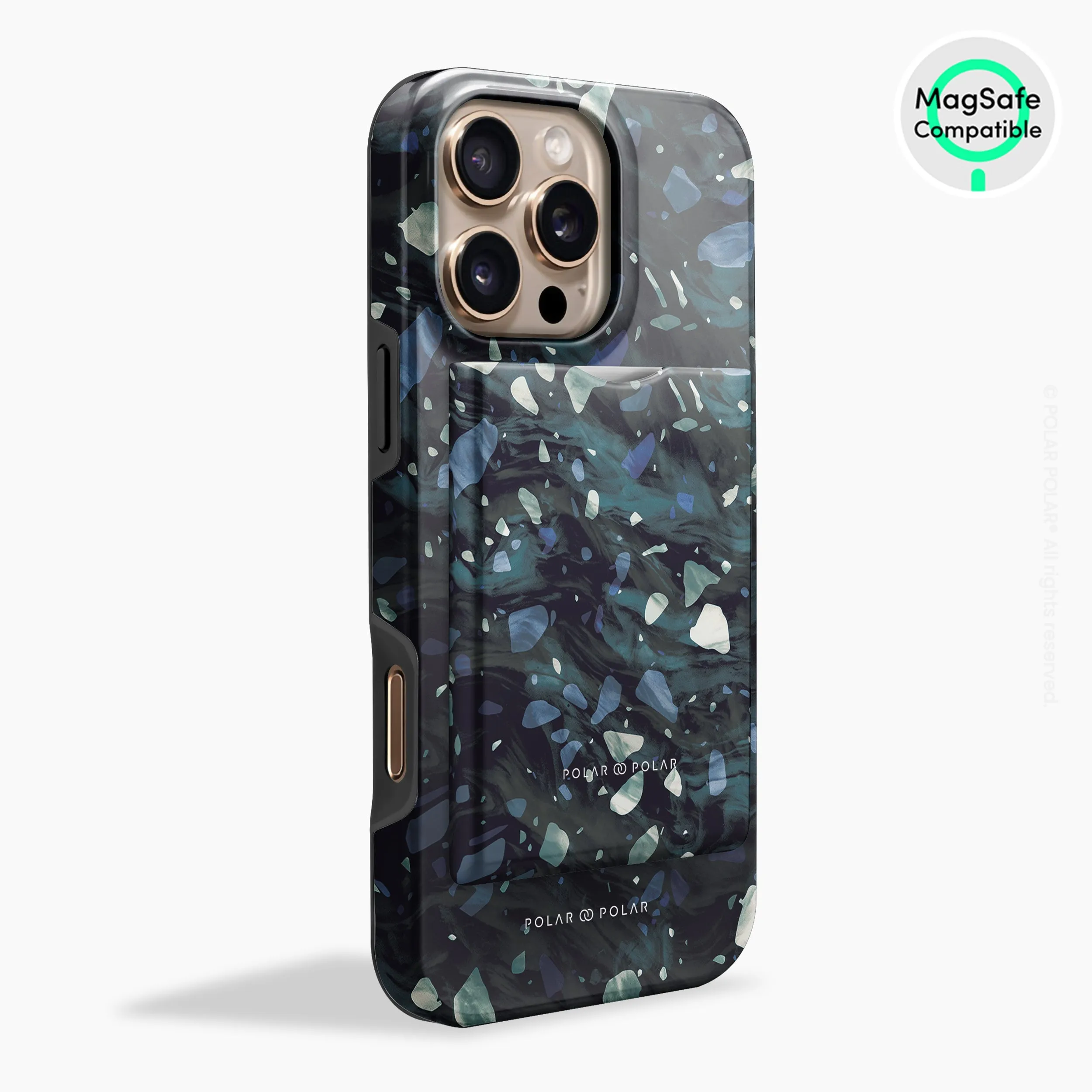 Nordic Terrazzo Gem MagSafe Wallet