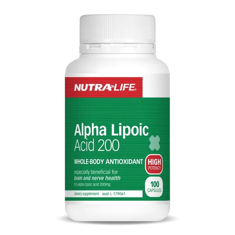 Nutra-Life Alpha Lipoic Acid 200