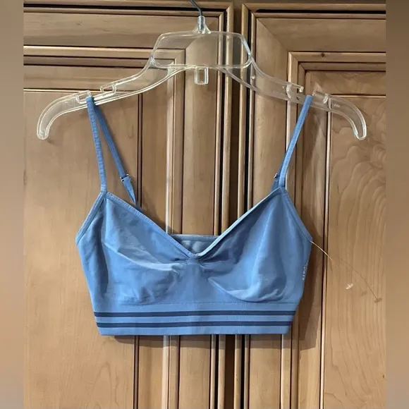 NWOT Free People Varsity 3 Stripe Bralette