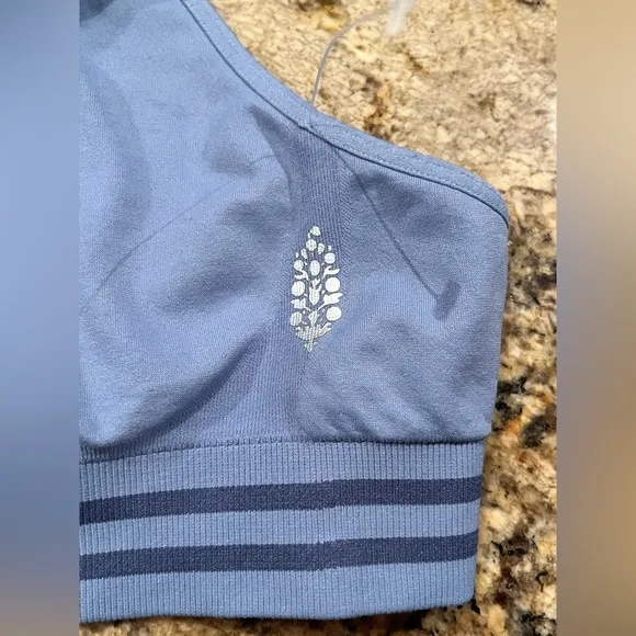 NWOT Free People Varsity 3 Stripe Bralette