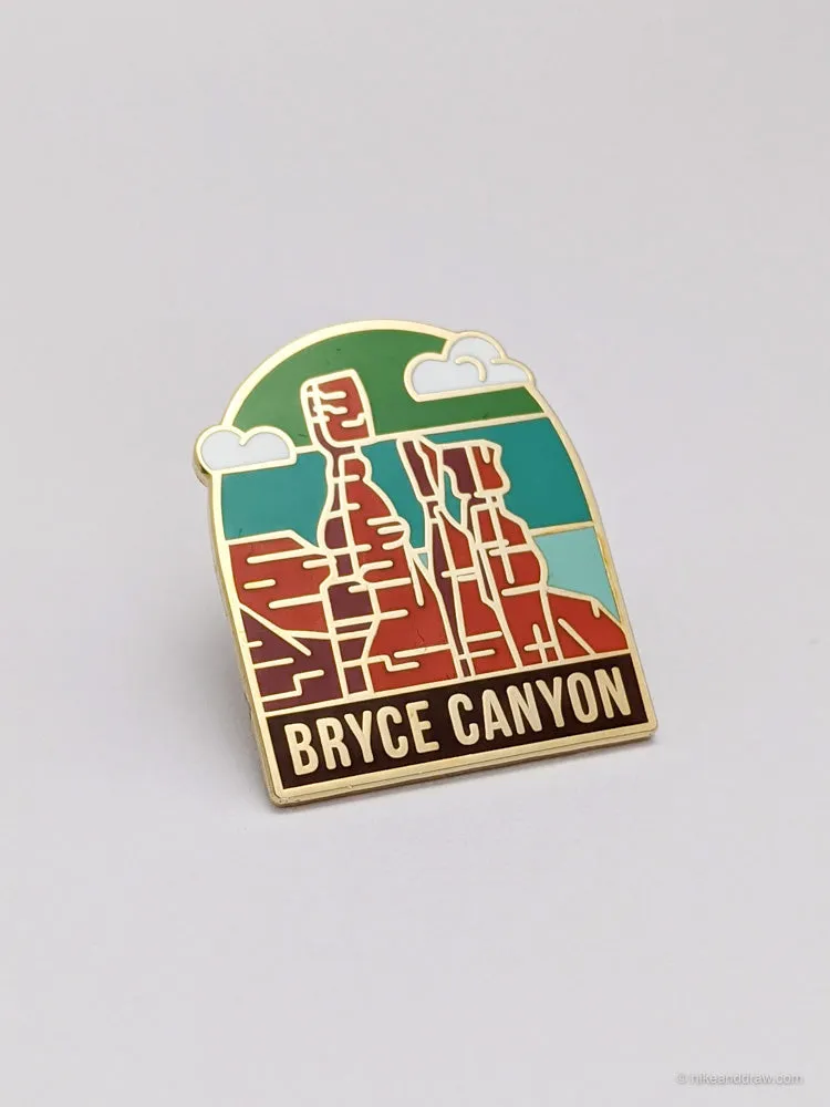 Olympic National Park Enamel Pin
