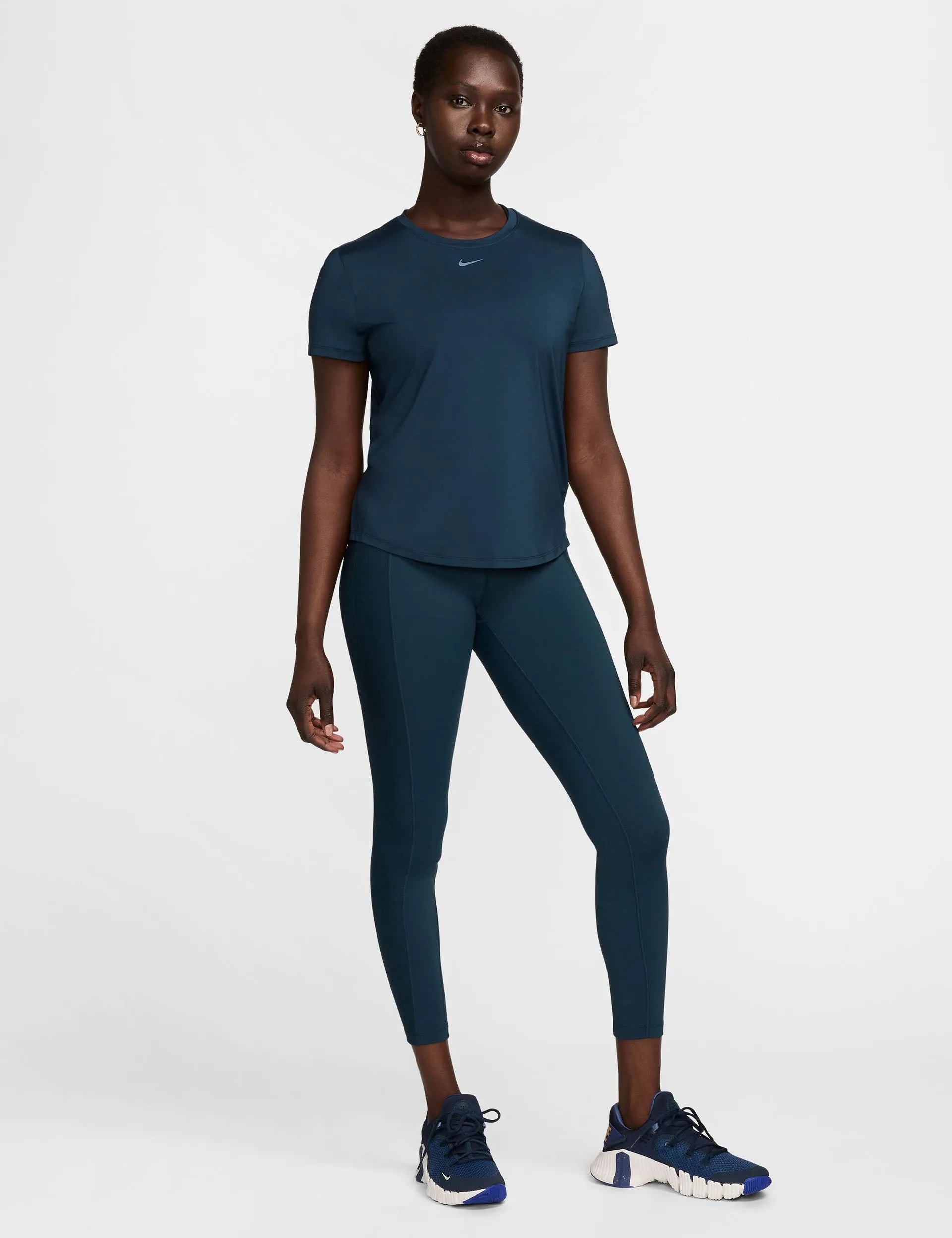 One Classic Dri-FIT Short-Sleeve Top - Armory Navy/Black