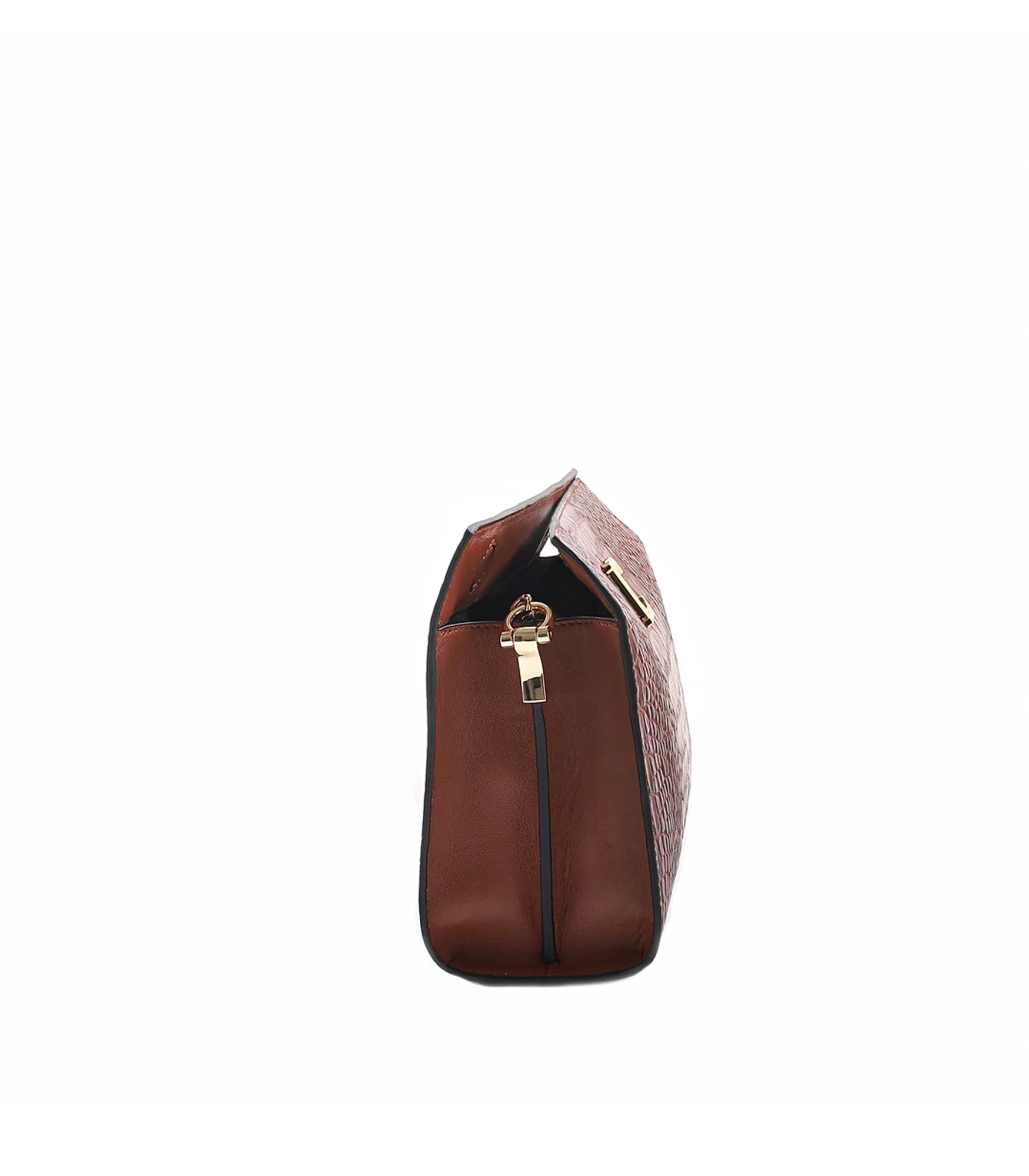 Ophelia Continental Clutch Cocco - Cuoio