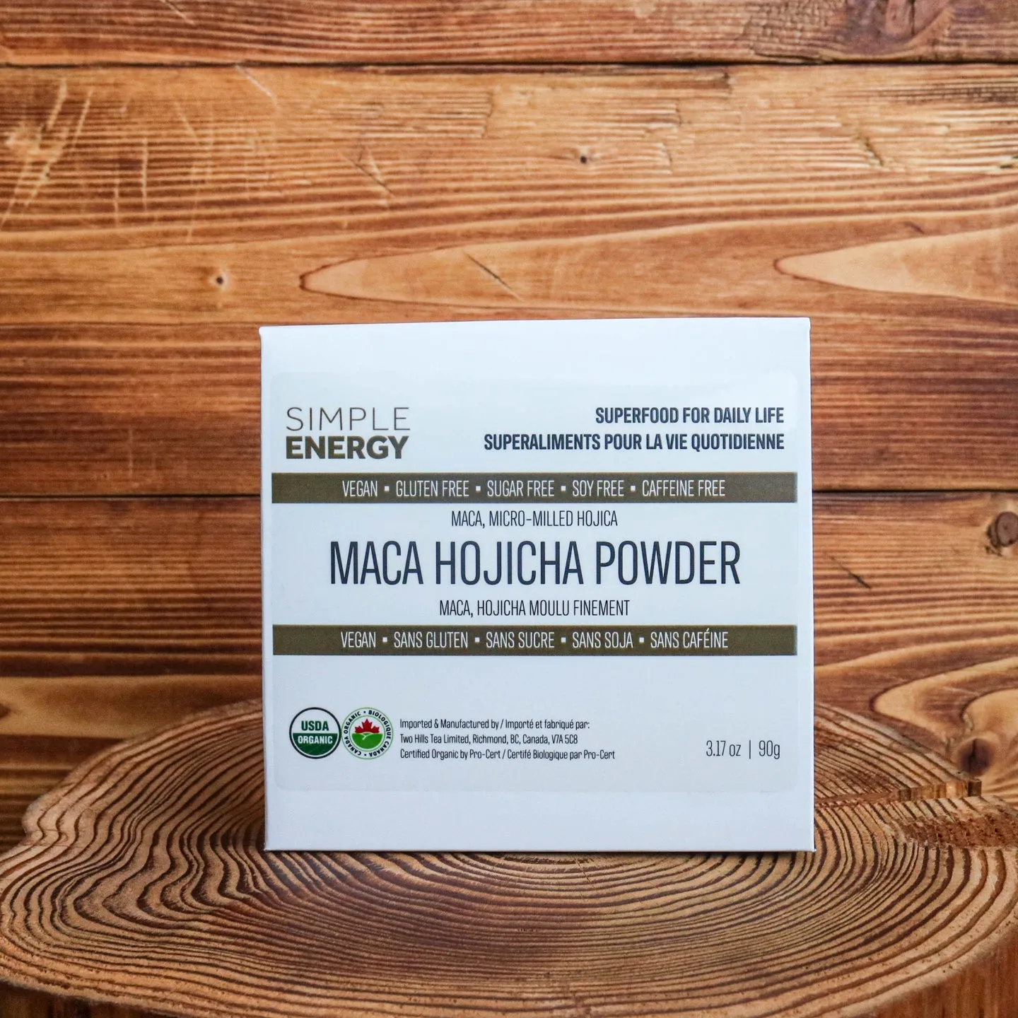 Organic Maca   Hojicha by Simple Energy