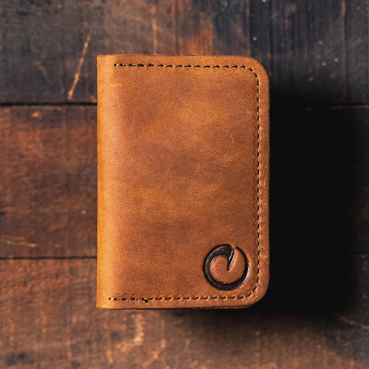 ORIGIN RAW EDGE BIFOLD WALLET
