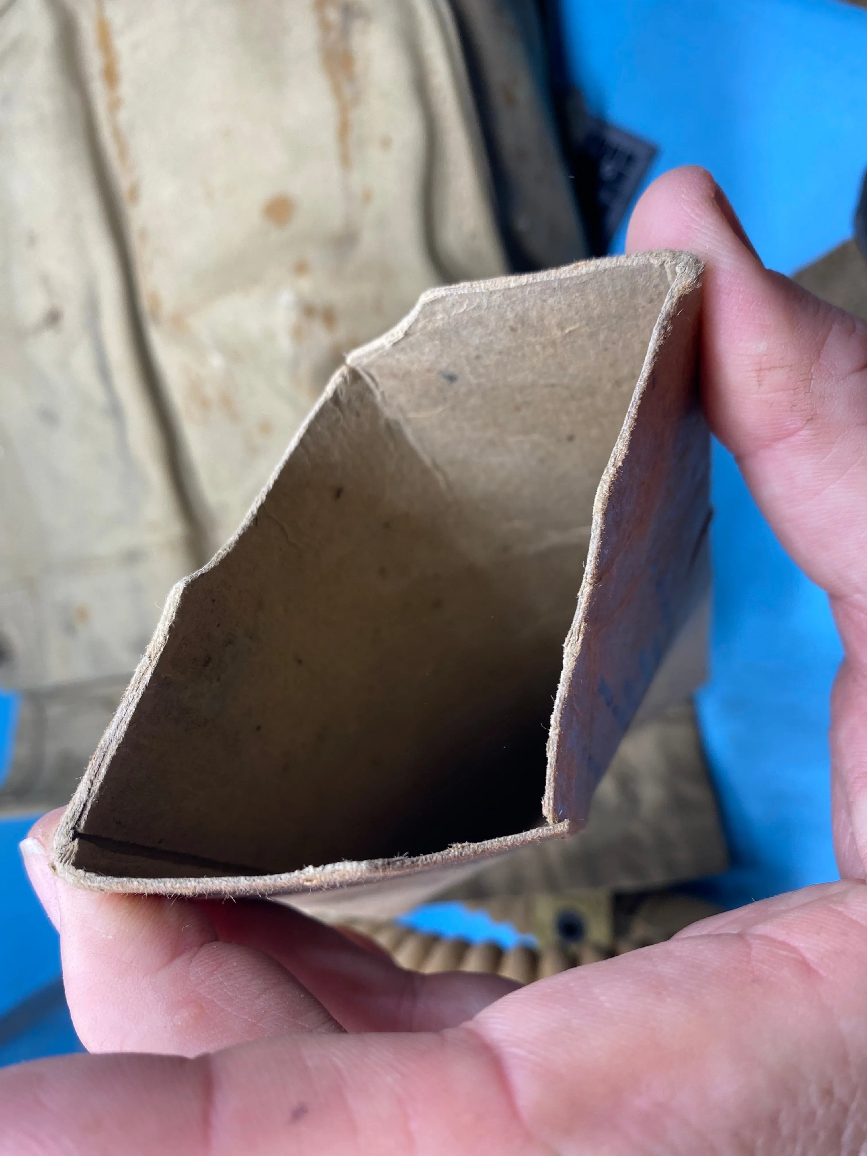 Original WW2 Dated British Army Long-Hose Gas Mask in 1941 Dated Bag