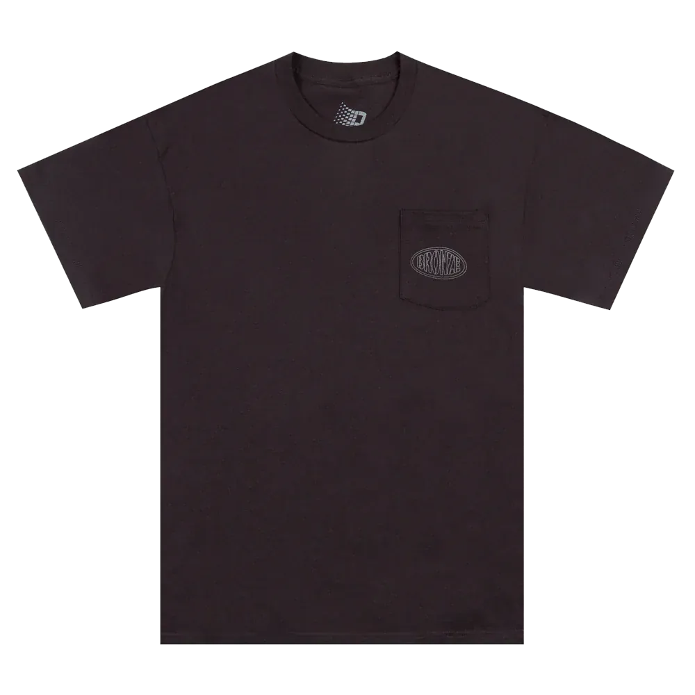 Oval Pocket T-Shirt (Black)