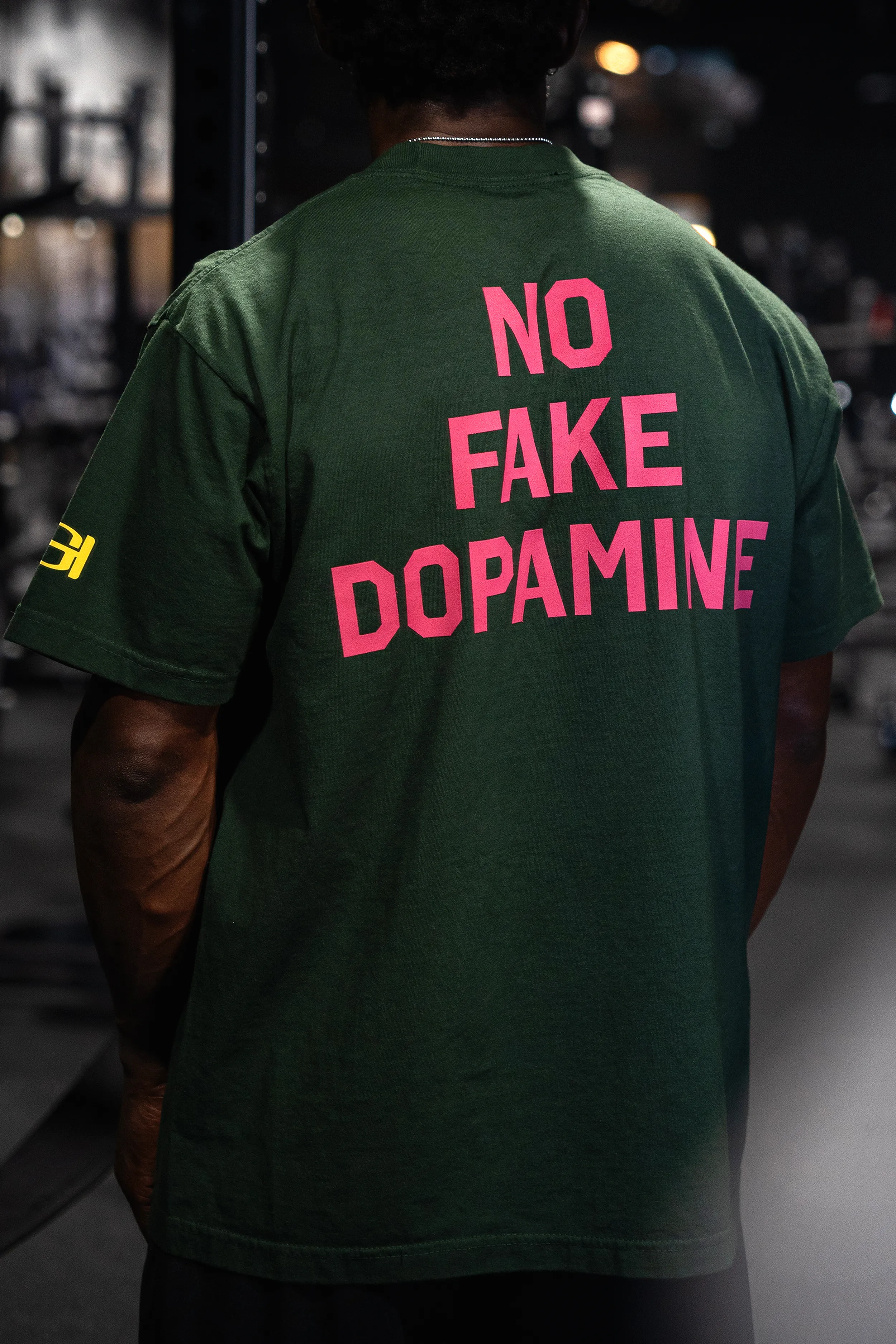 Oversized "NO FAKE DOPAMINE" Heavyweight GOODHURT Tee