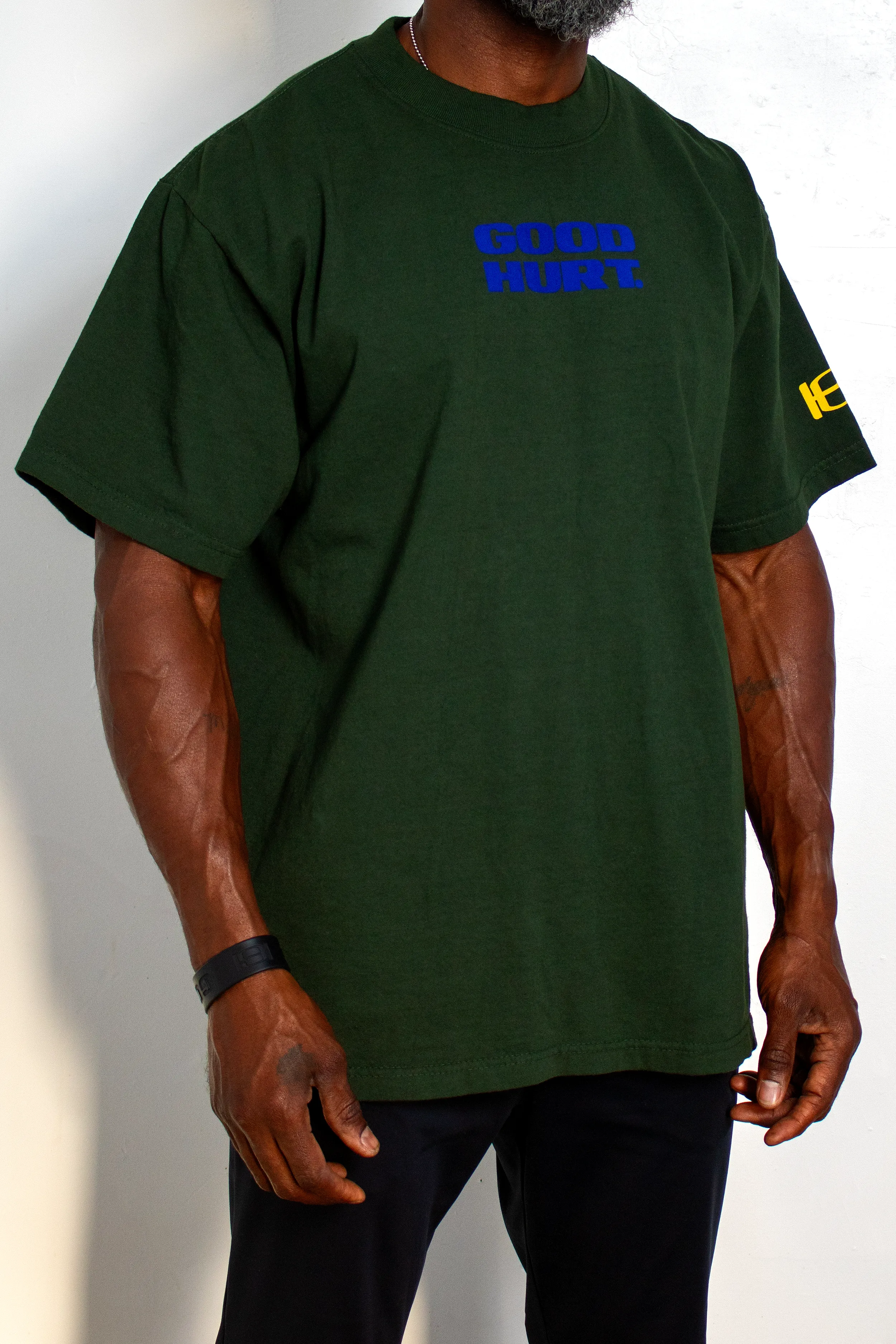 Oversized "NO FAKE DOPAMINE" Heavyweight GOODHURT Tee