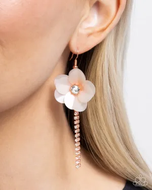Paparazzi Serene State of Mind - Copper Earrings